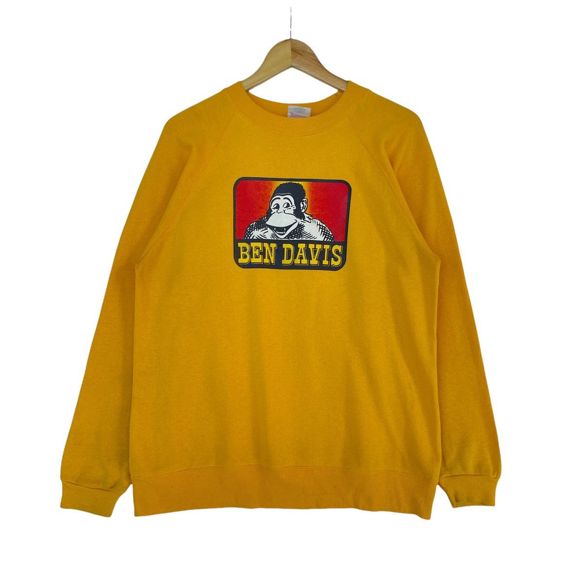 Ben Davis Vintage 90s Ben Davis OG Hanes Ape Crewneck Sweatshirt Grailed