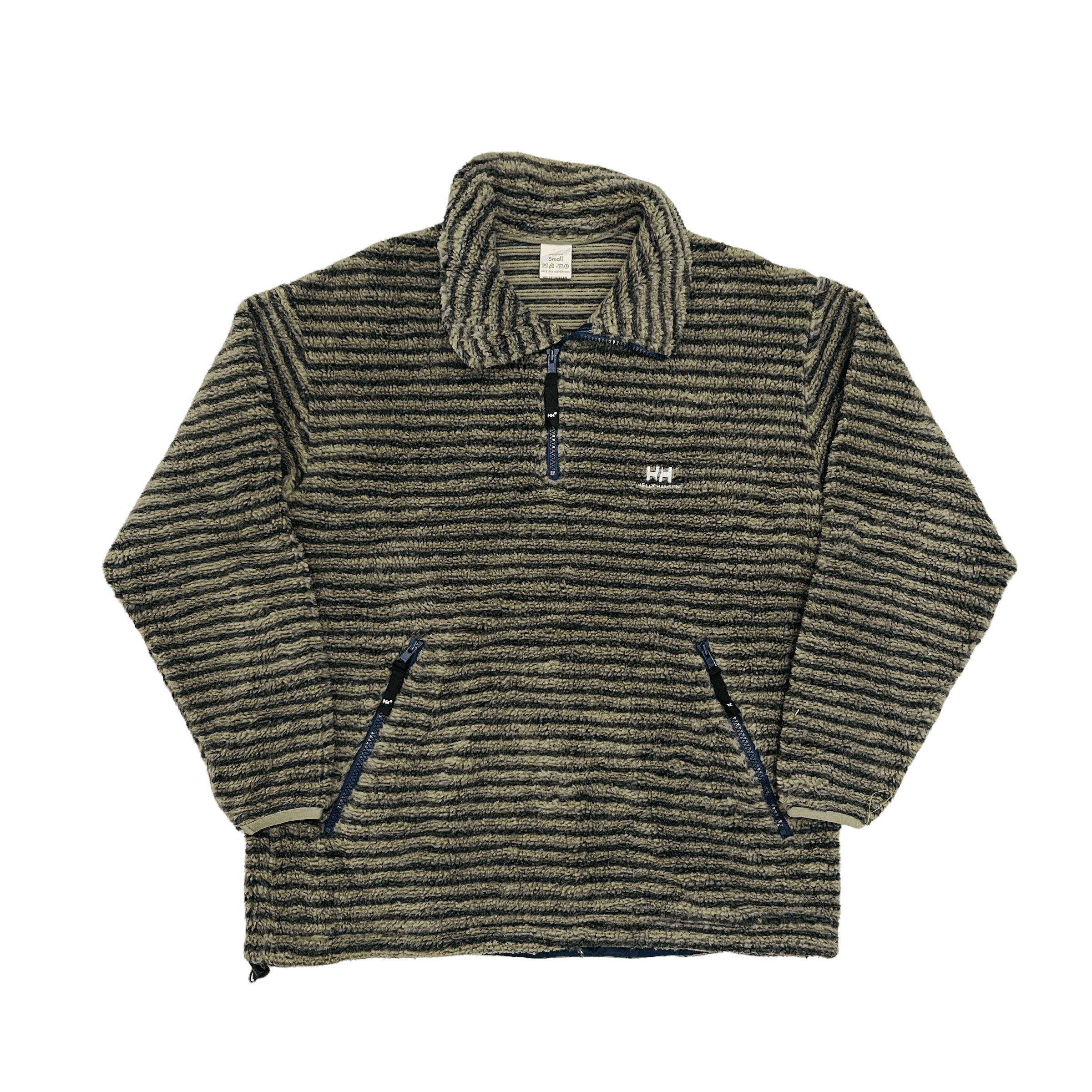Helly Hansen Helly Hansen Fleece Sherpa Striped Sweater Size US S / EU 44-46 / 1 - 1 Thumbnail