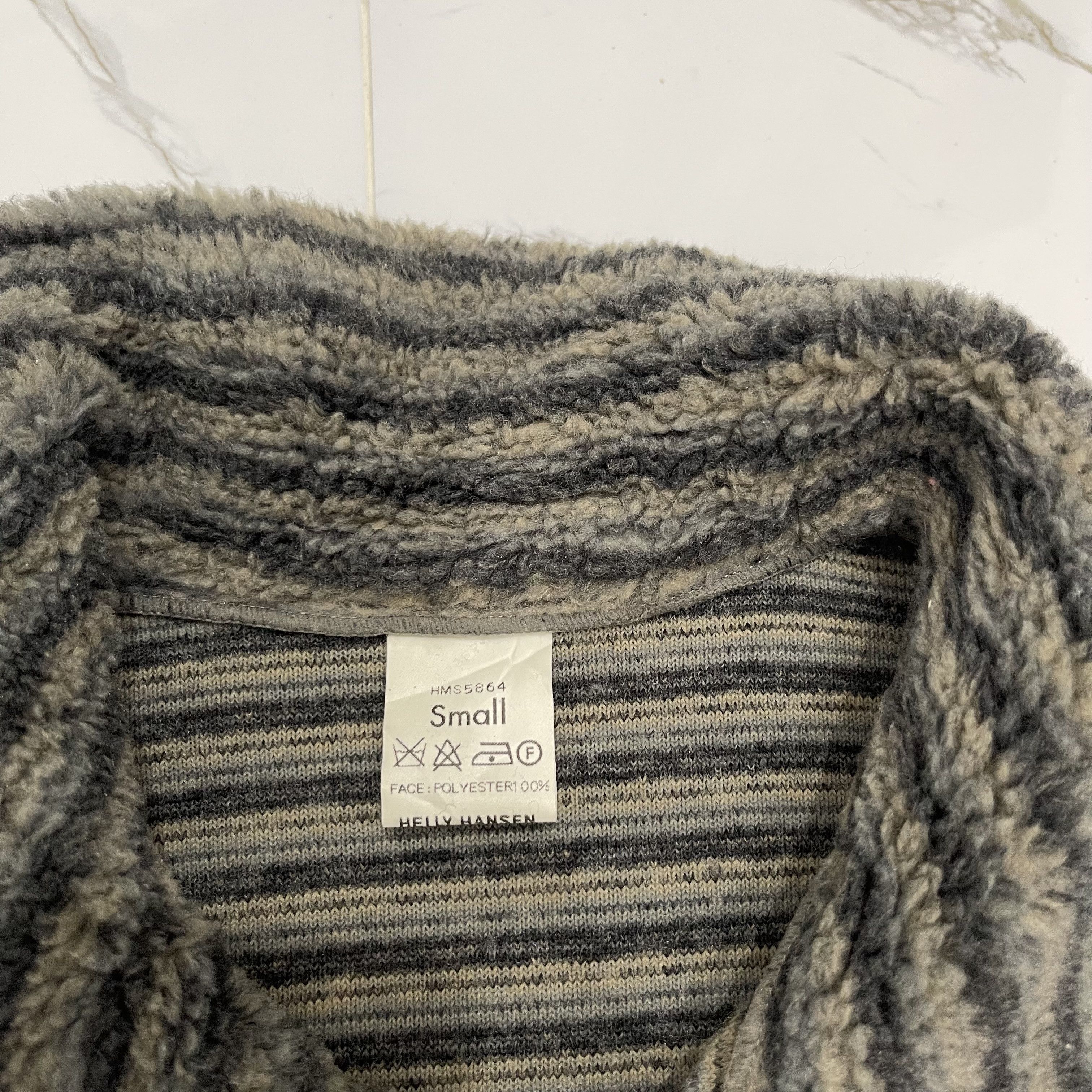 Helly Hansen Helly Hansen Fleece Sherpa Striped Sweater Size US S / EU 44-46 / 1 - 4 Thumbnail