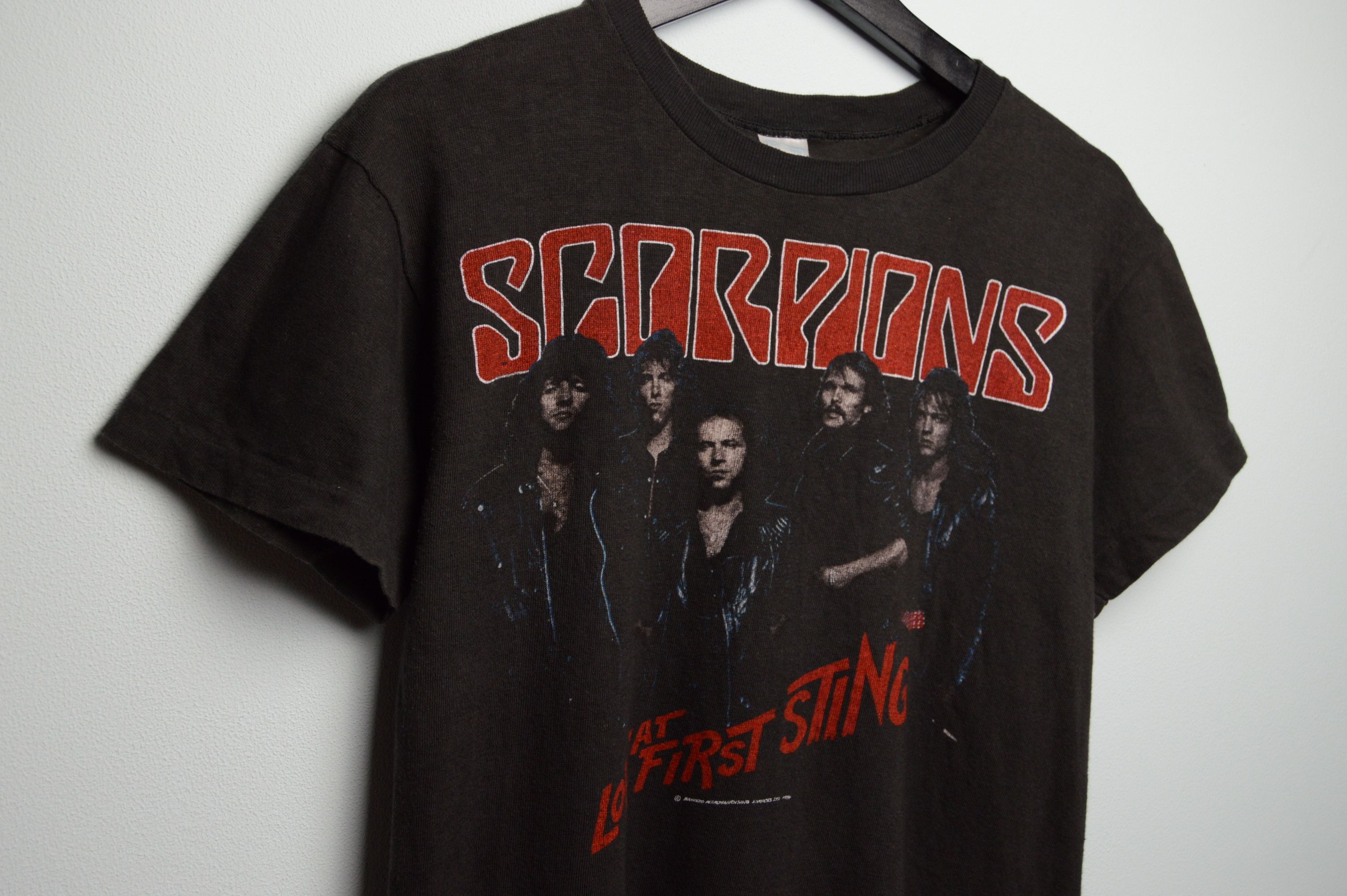 Band Tees scorpions 1984 single stitch archive tee Size US S / EU 44-46 / 1 - 2 Thumbnail