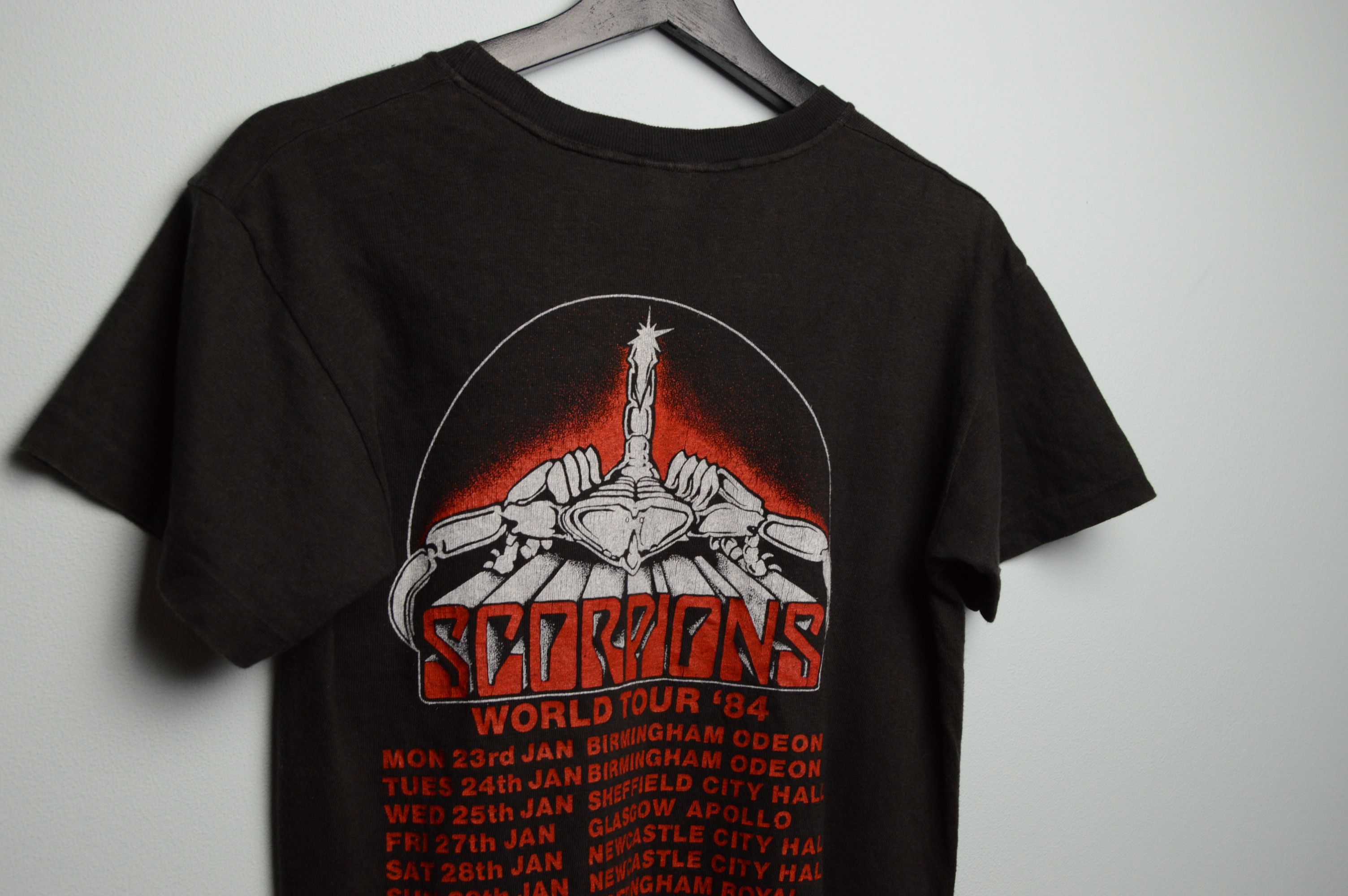 Band Tees scorpions 1984 single stitch archive tee Size US S / EU 44-46 / 1 - 5 Thumbnail