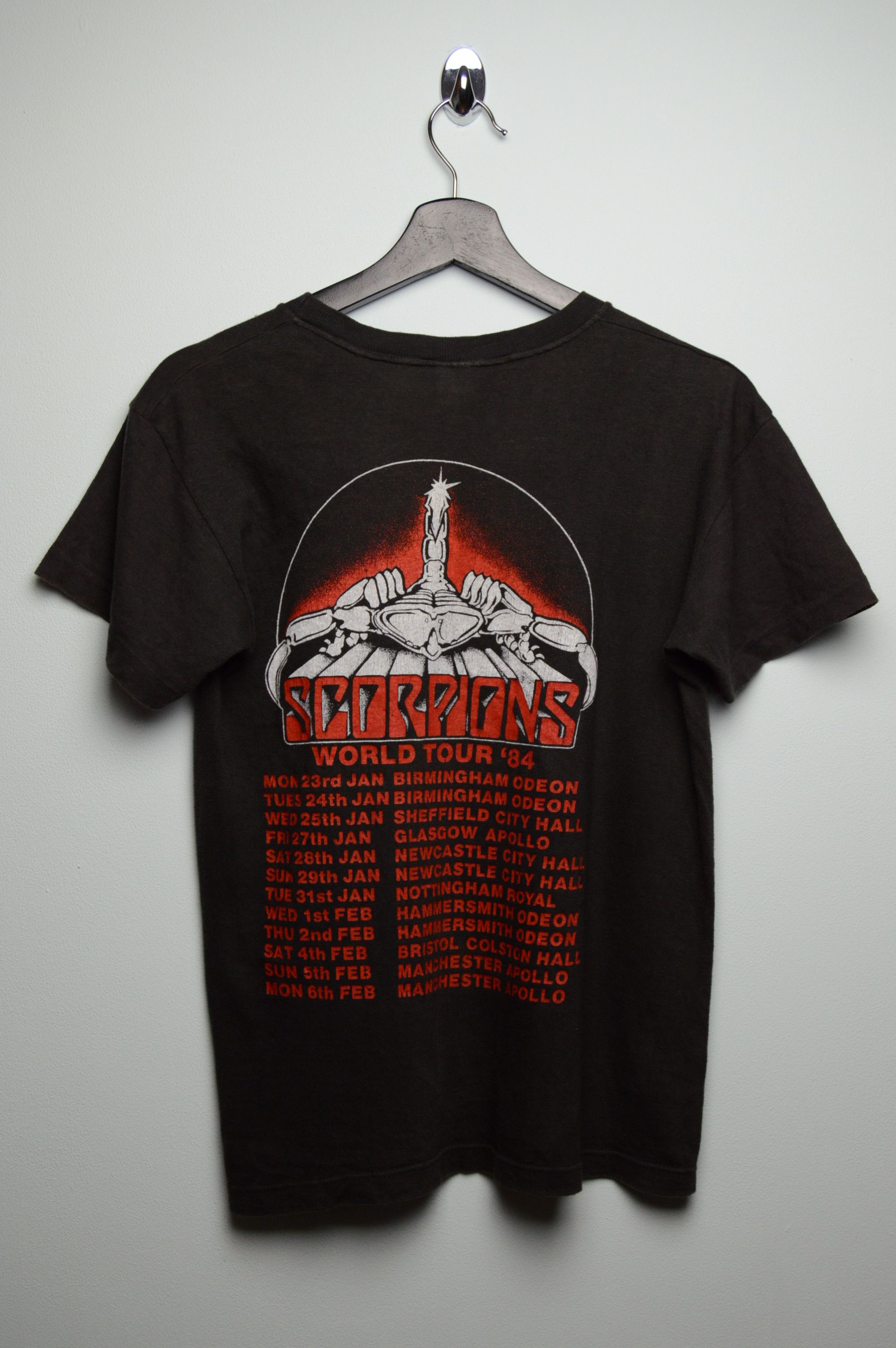 Band Tees scorpions 1984 single stitch archive tee Size US S / EU 44-46 / 1 - 7 Thumbnail