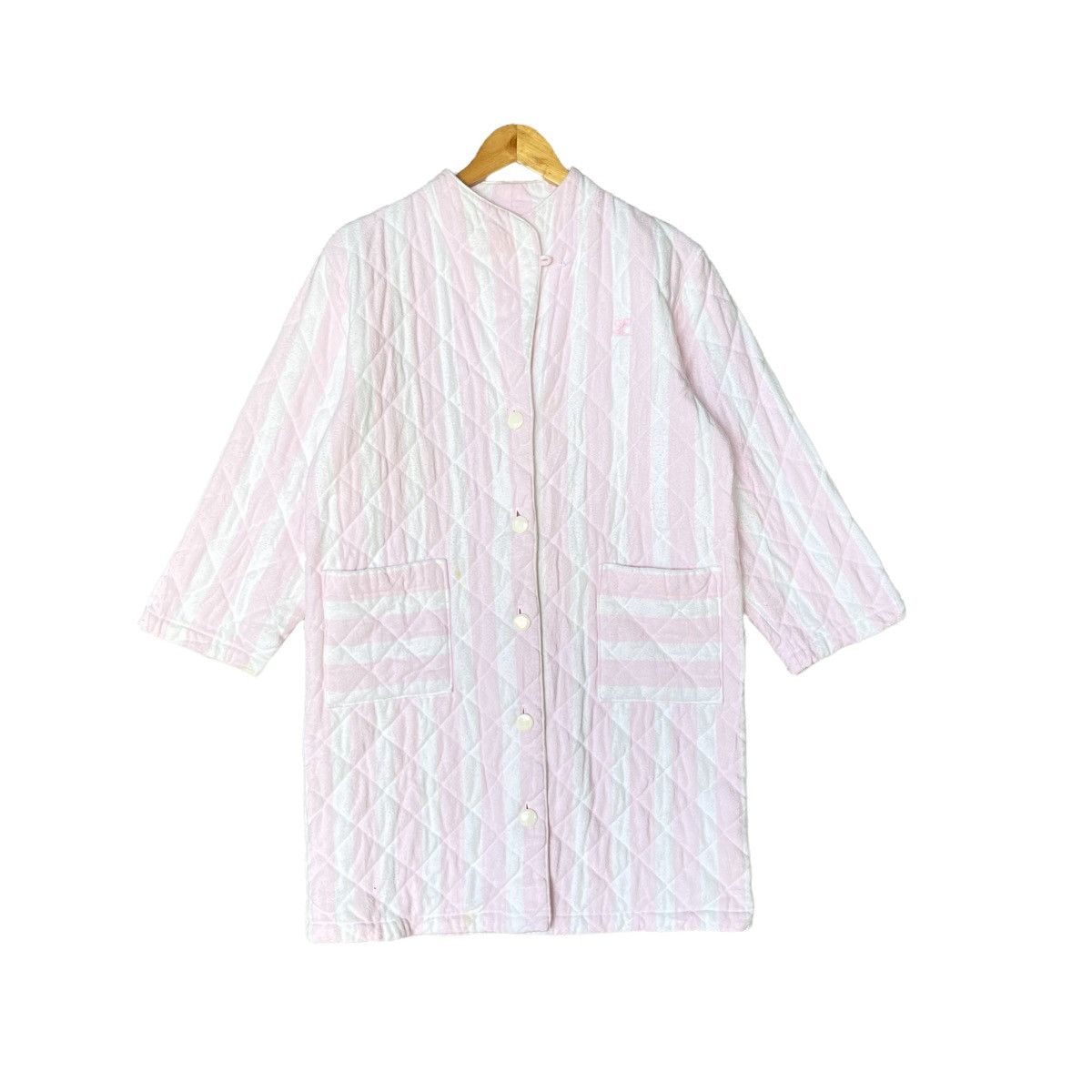 Andre Courreges × Courreges × Other Courreges Quilted Striped Jacket Size US M / EU 48-50 / 2 - 1 Thumbnail