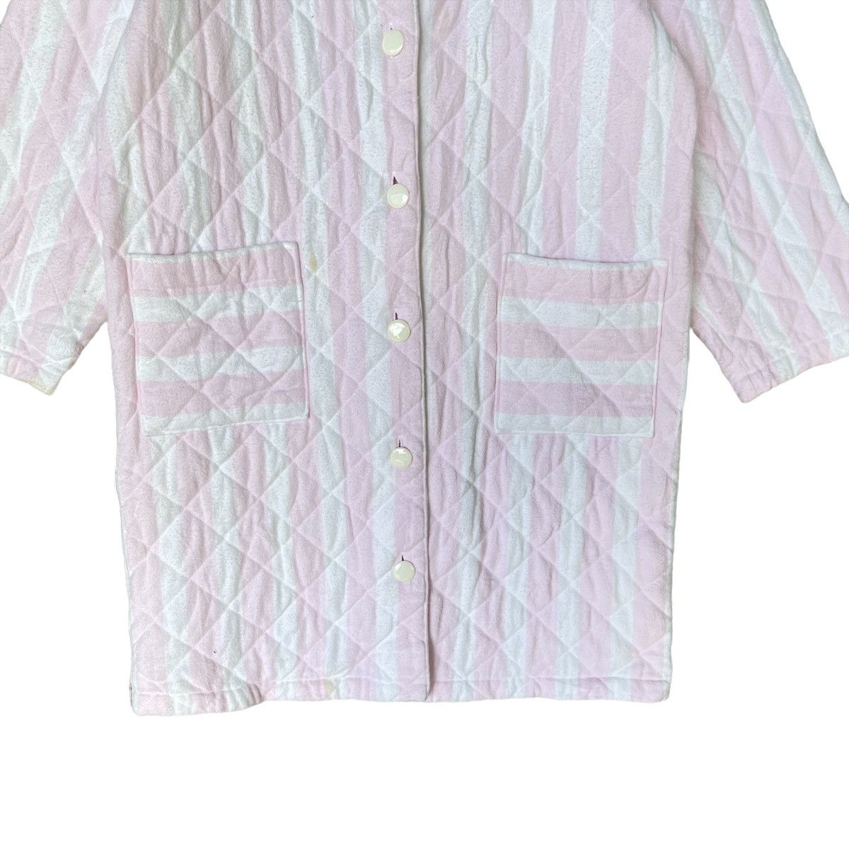 Andre Courreges × Courreges × Other Courreges Quilted Striped Jacket Size US M / EU 48-50 / 2 - 3 Thumbnail
