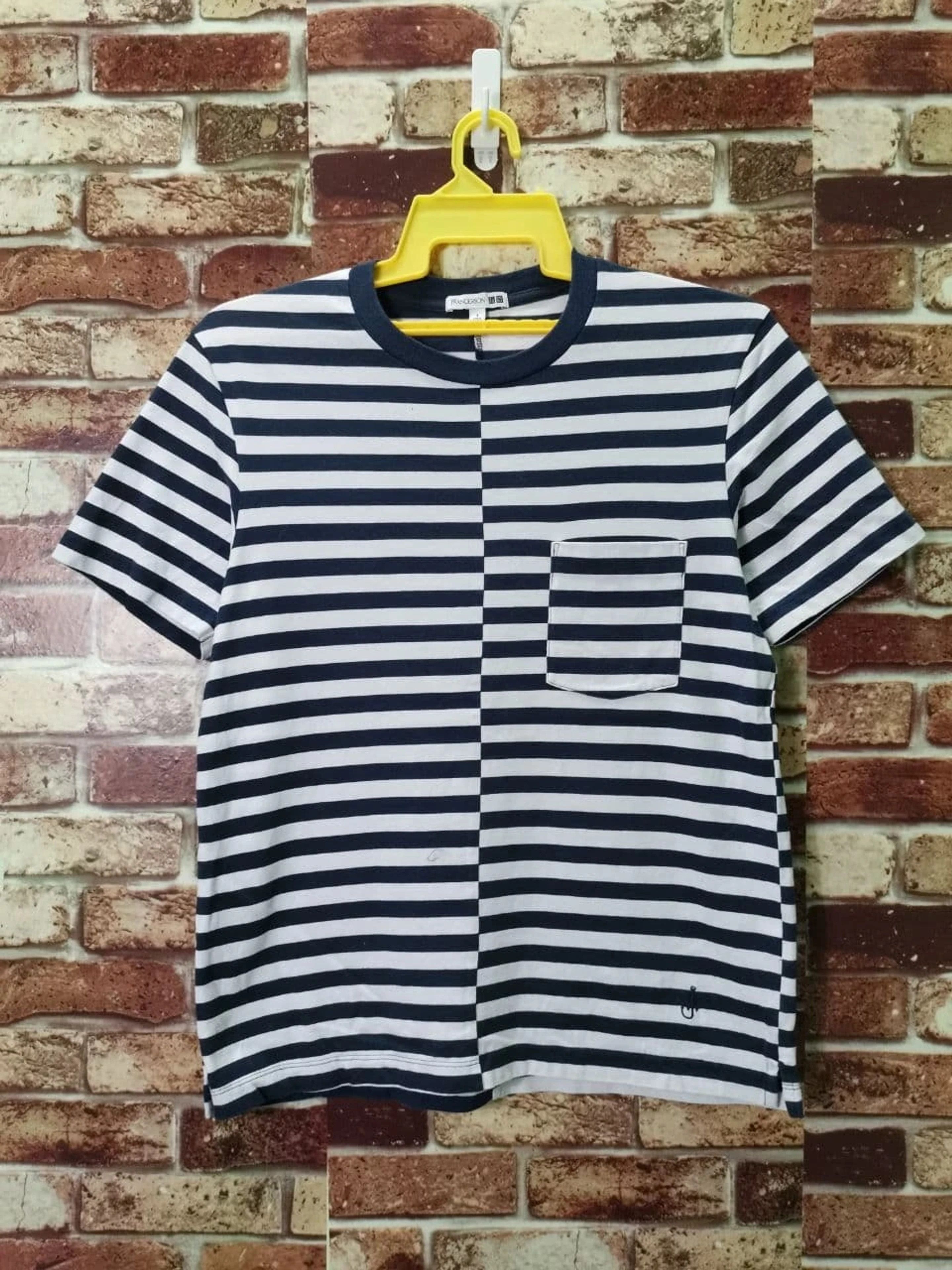 JW Anderson X Uniqlo Stripe Shirt Made in Cambodia
