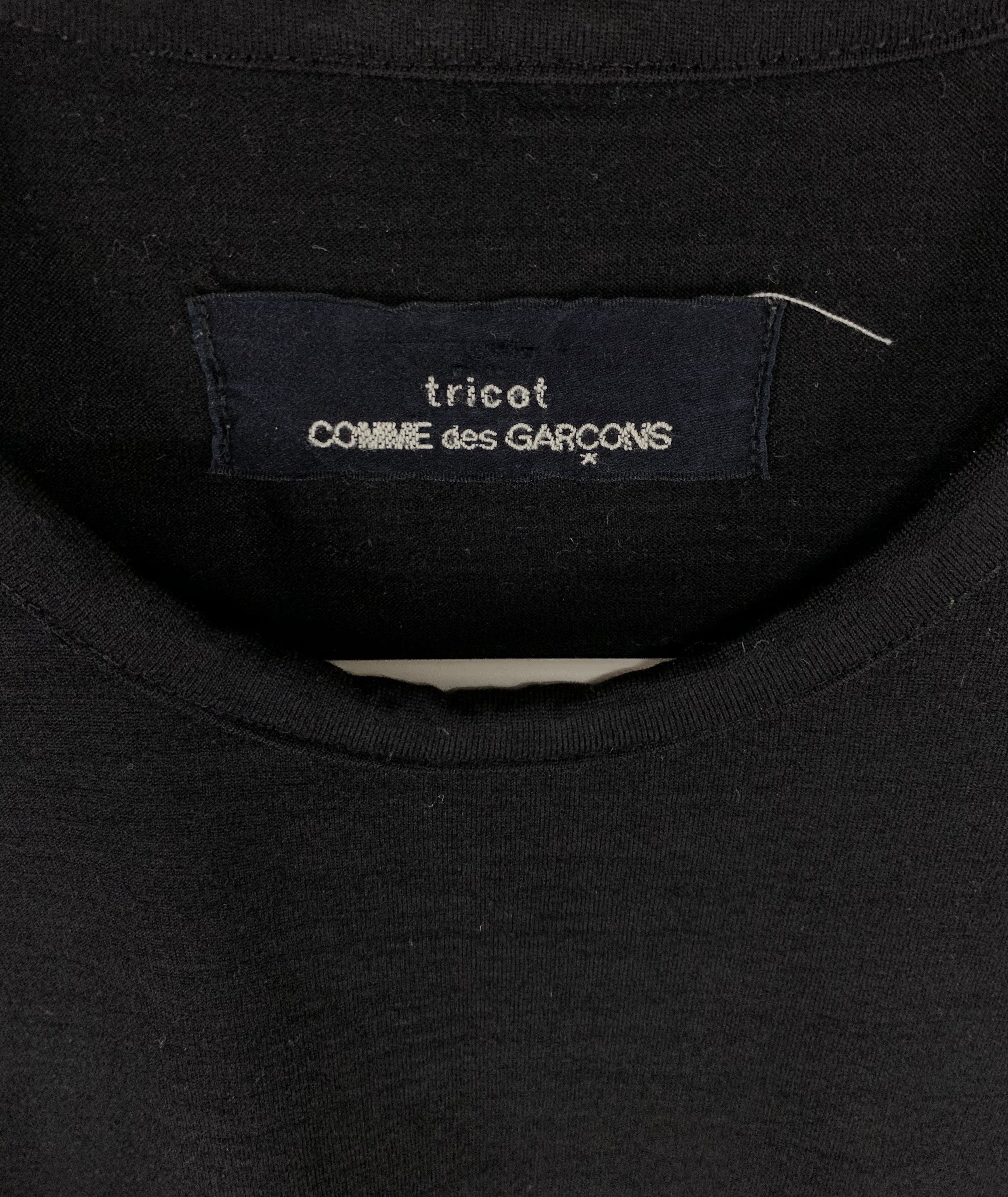 Vintage Tricot Comme des garcons thick polycotton shirt