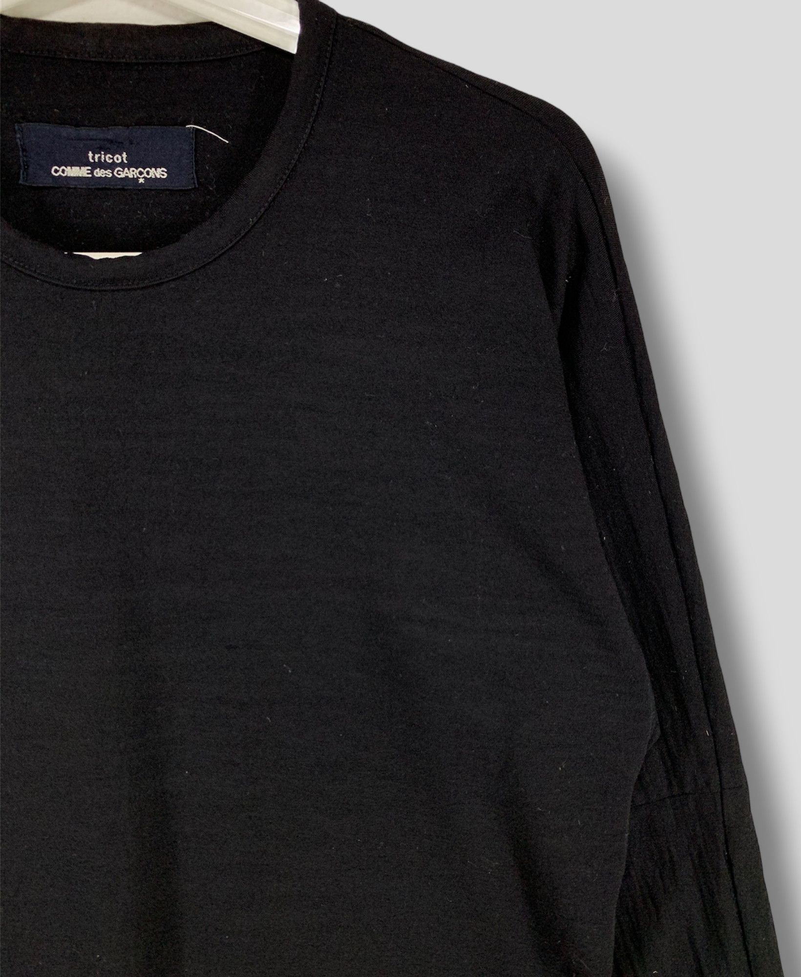 Vintage Tricot Comme des garcons thick polycotton shirt