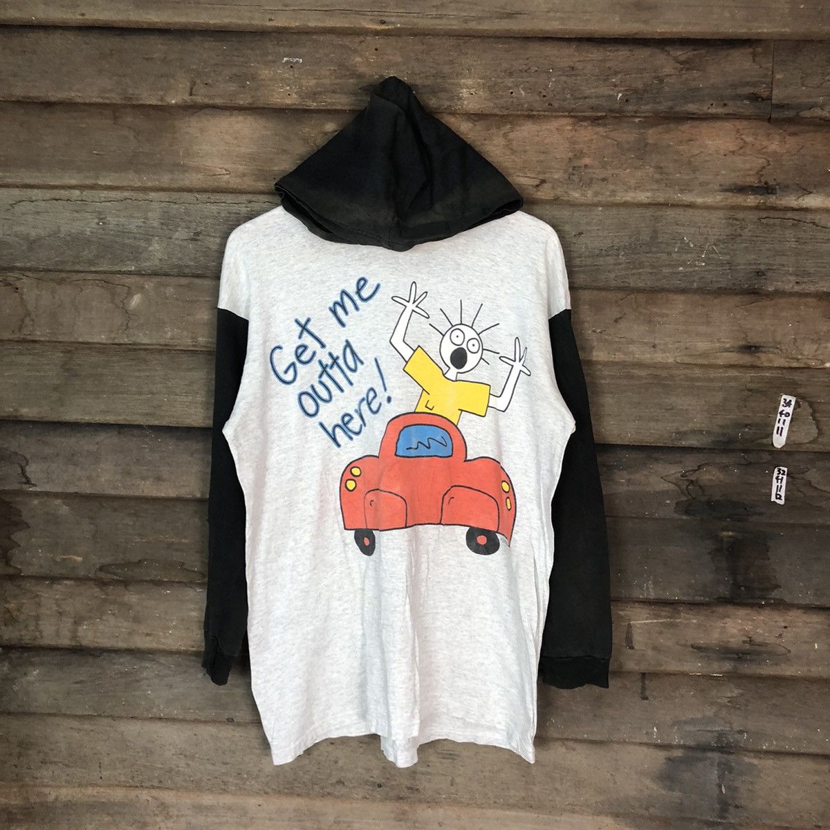 Cartoon Network DL 1994 K.Freeman vintage cartoon Grey Faded Hoodie #6837 Size US L / EU 52-54 / 3 - 1 Thumbnail