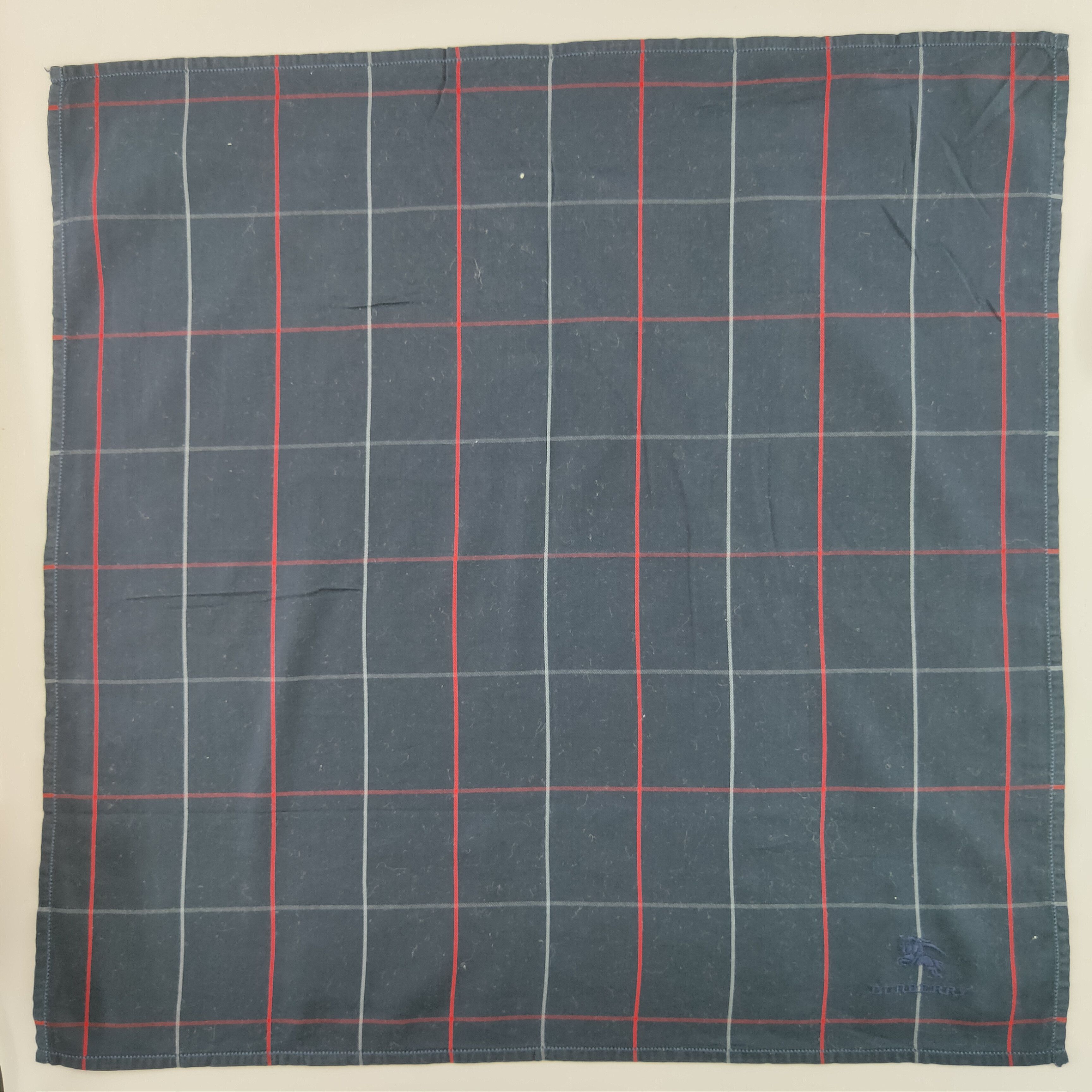 Burberry × Vintage Burberry Handkerchief neckerchief bandana - 3F1928 Size ONE SIZE - 5 Thumbnail