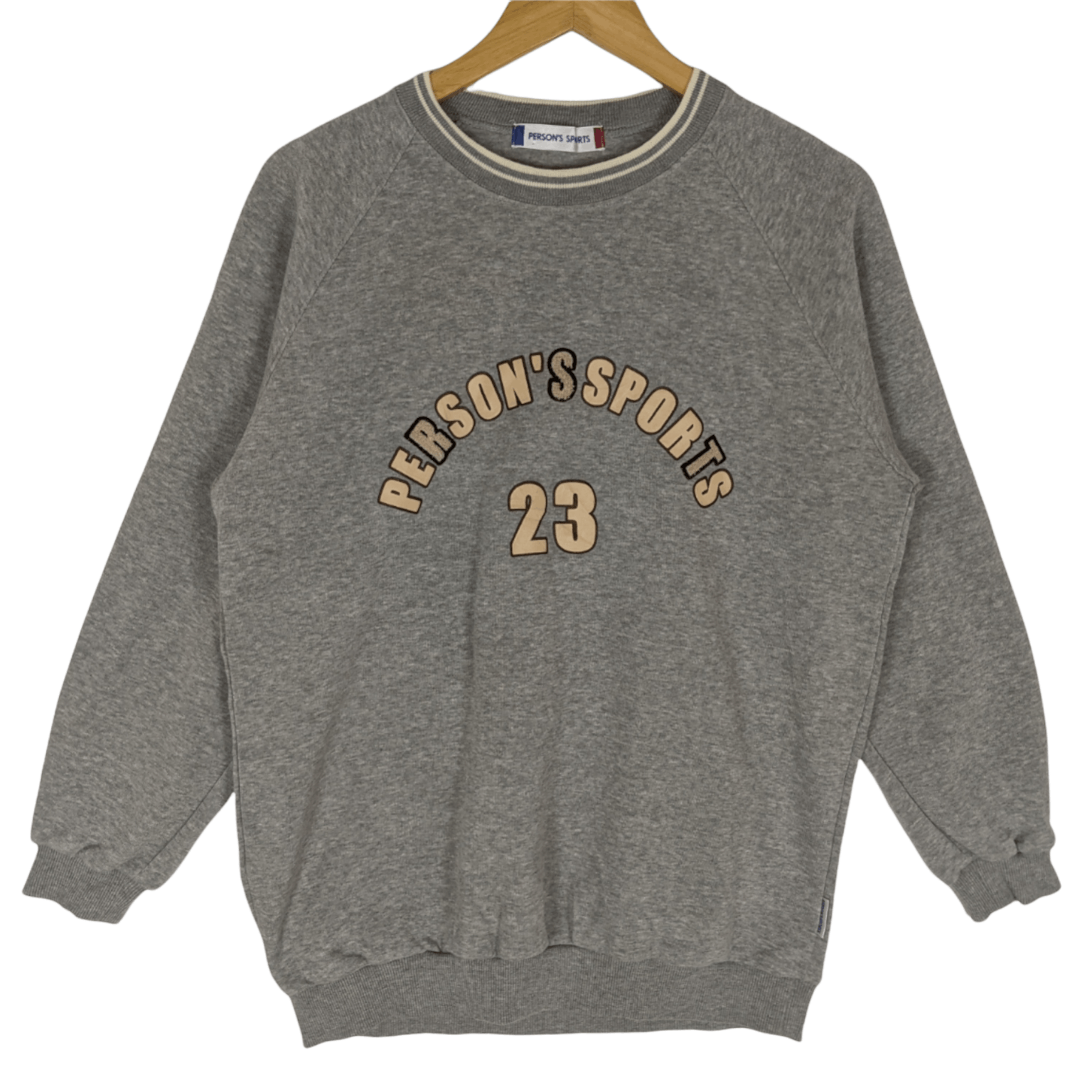 PERSON'S PERSON'S Big Spell Out Logo Jumper Sweatshirt Size US M / EU 48-50 / 2 - 2 Thumbnail