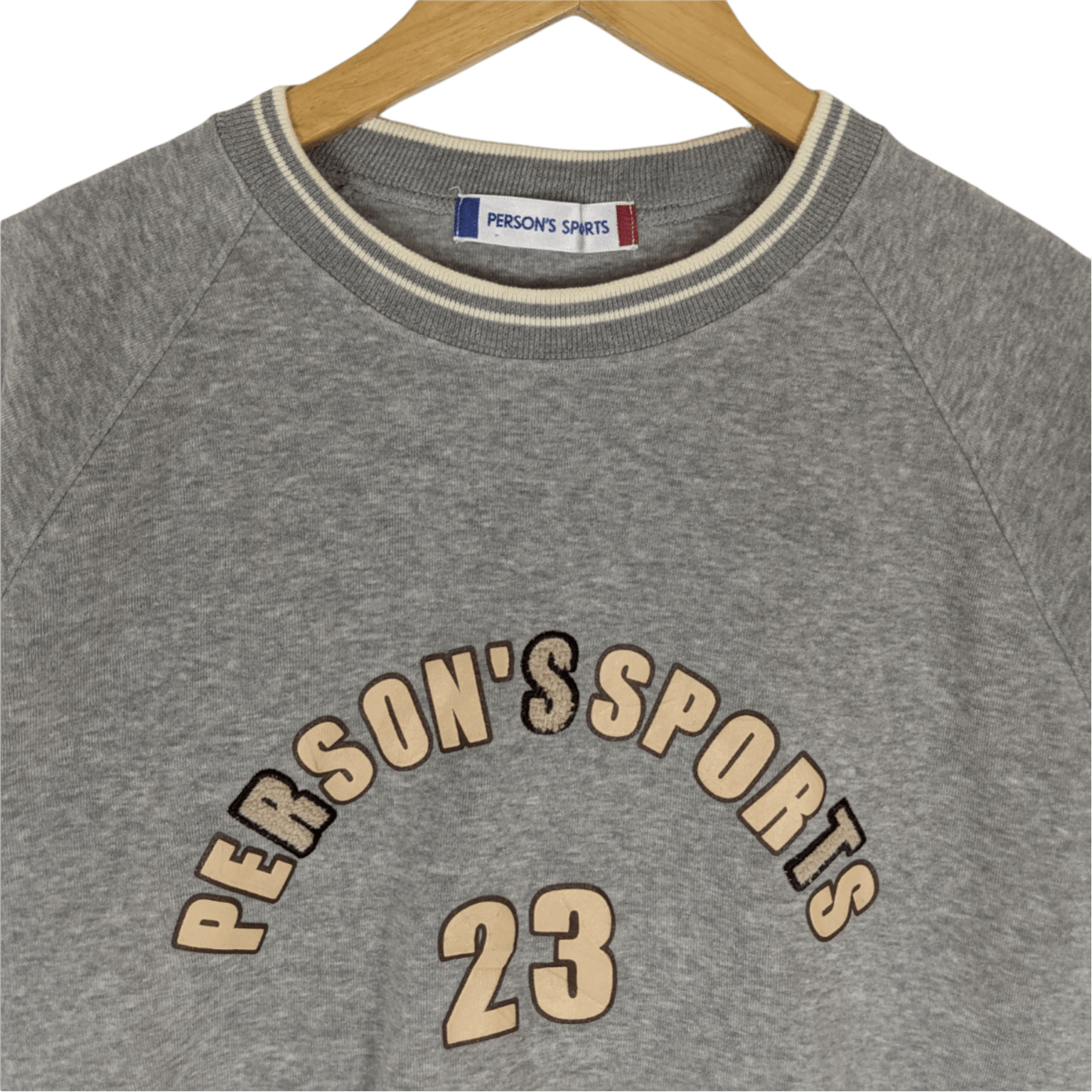 PERSON'S PERSON'S Big Spell Out Logo Jumper Sweatshirt Size US M / EU 48-50 / 2 - 4 Thumbnail