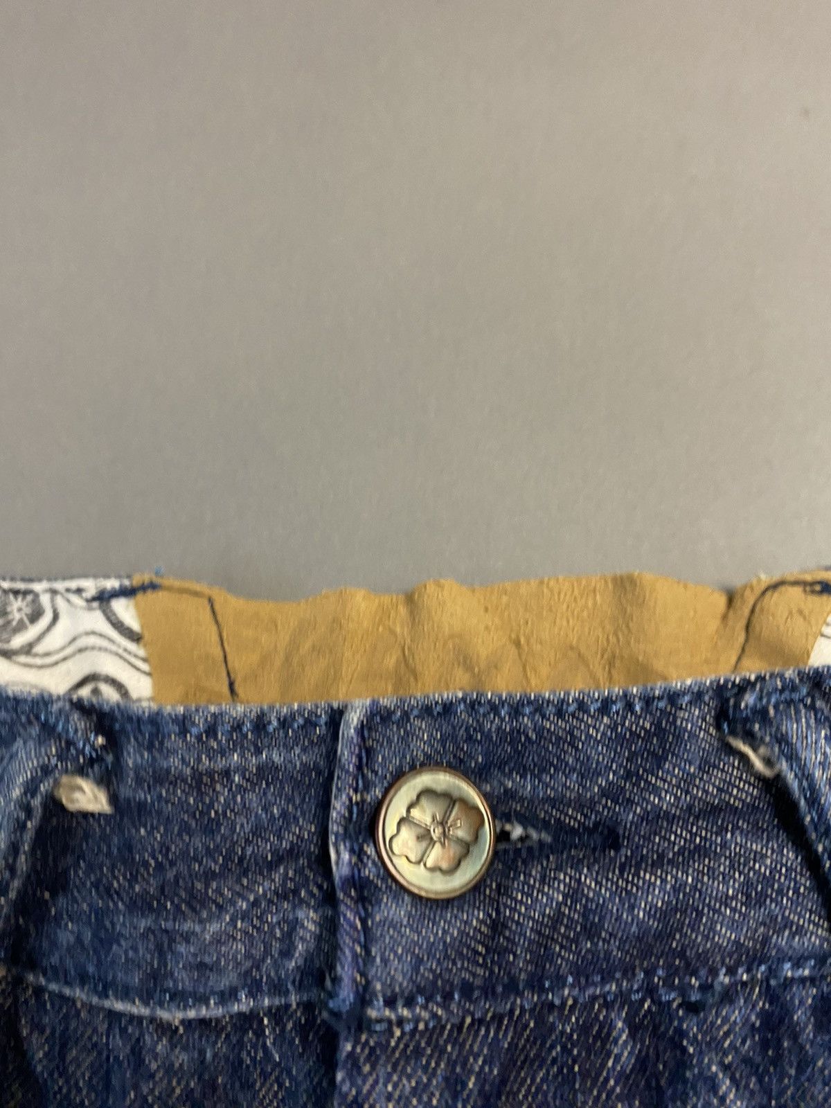 Evisu Evisu jeans vintage selvedge denim Yamane rare Size US 33 - 2 Thumbnail