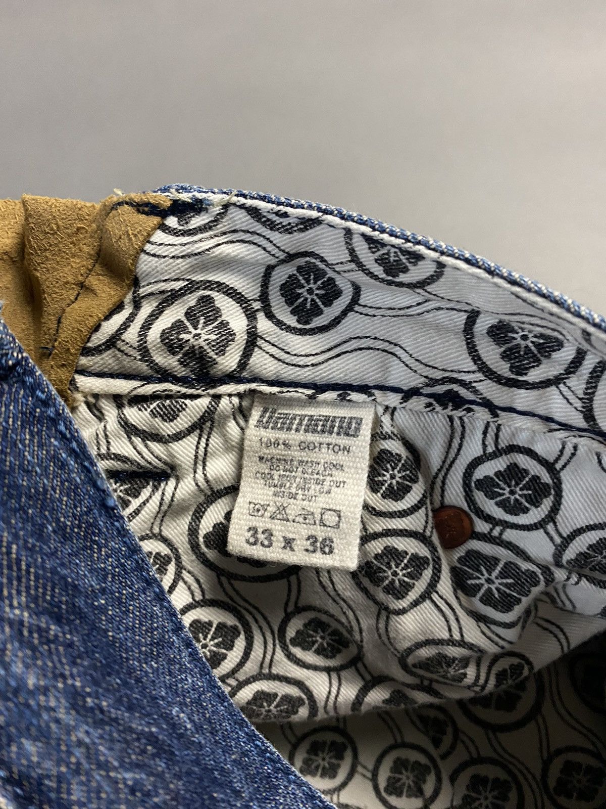 Evisu Evisu jeans vintage selvedge denim Yamane rare Size US 33 - 3 Thumbnail