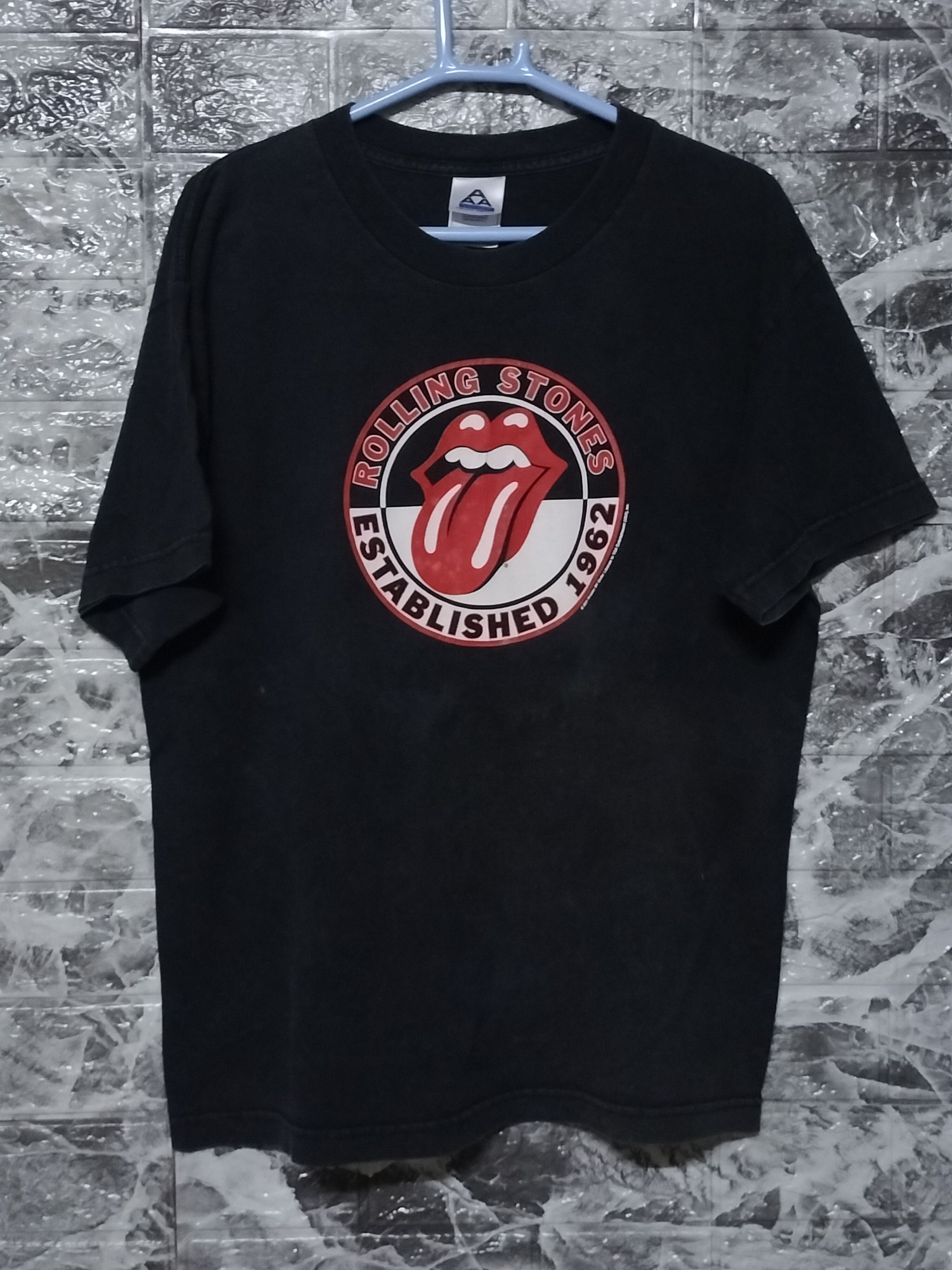 The Rolling Stones Vintage The Rolling Stones 2004 Established 1962 big logo Size US S / EU 44-46 / 1 - 1 Thumbnail