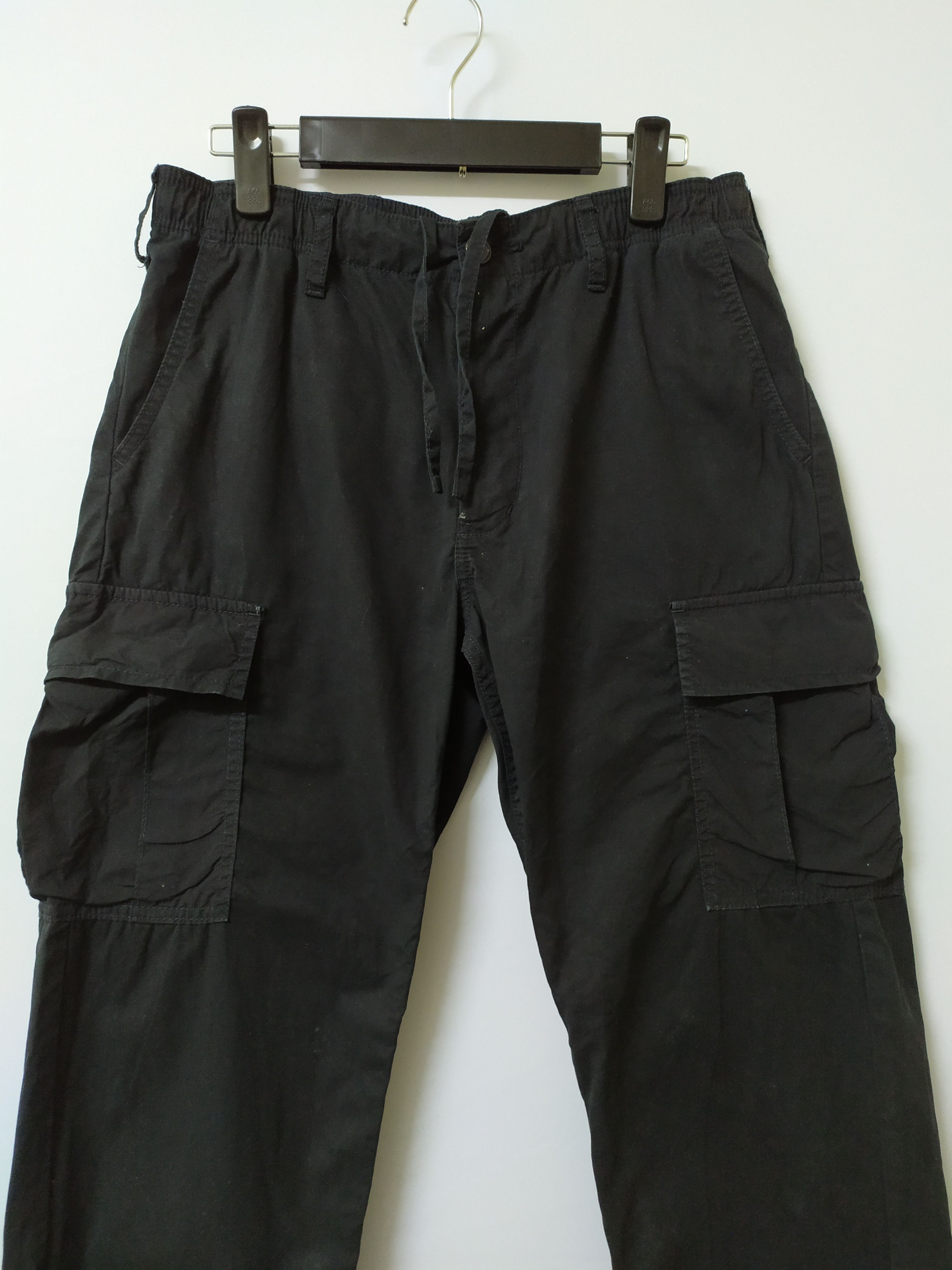 Japanese Brand JAPANESE BRAND BLACK CARGO PANTS MULTIPOCKET TACTICAL Size US 30 / EU 46 - 2 Thumbnail
