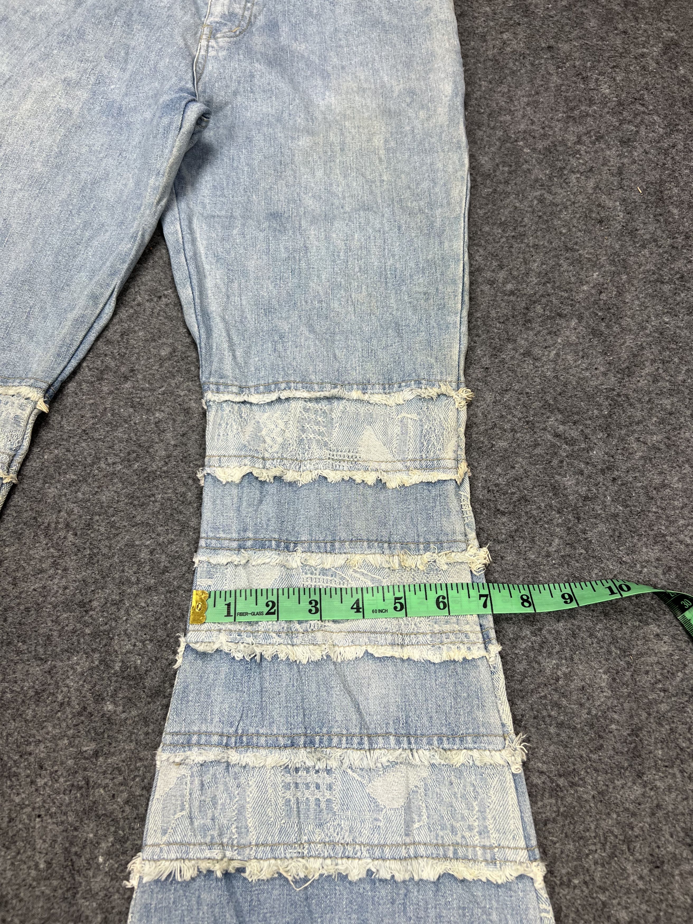 Designer × Japanese Brand Women Bellbottom Fiftyh's Pants Size 28" / US 6 / IT 42 - 8 Thumbnail