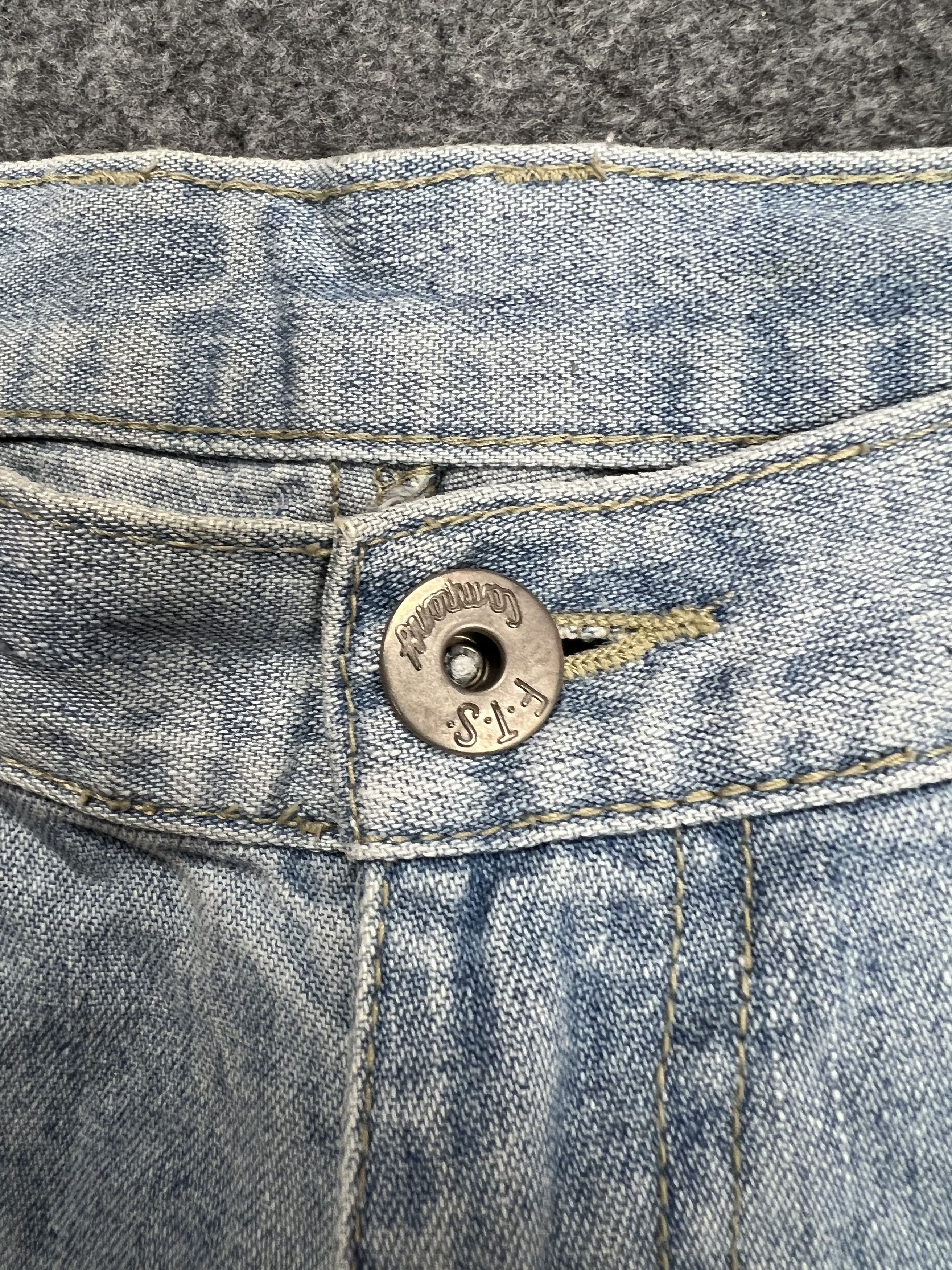 Designer × Japanese Brand Women Bellbottom Fiftyh's Pants Size 28" / US 6 / IT 42 - 12 Thumbnail