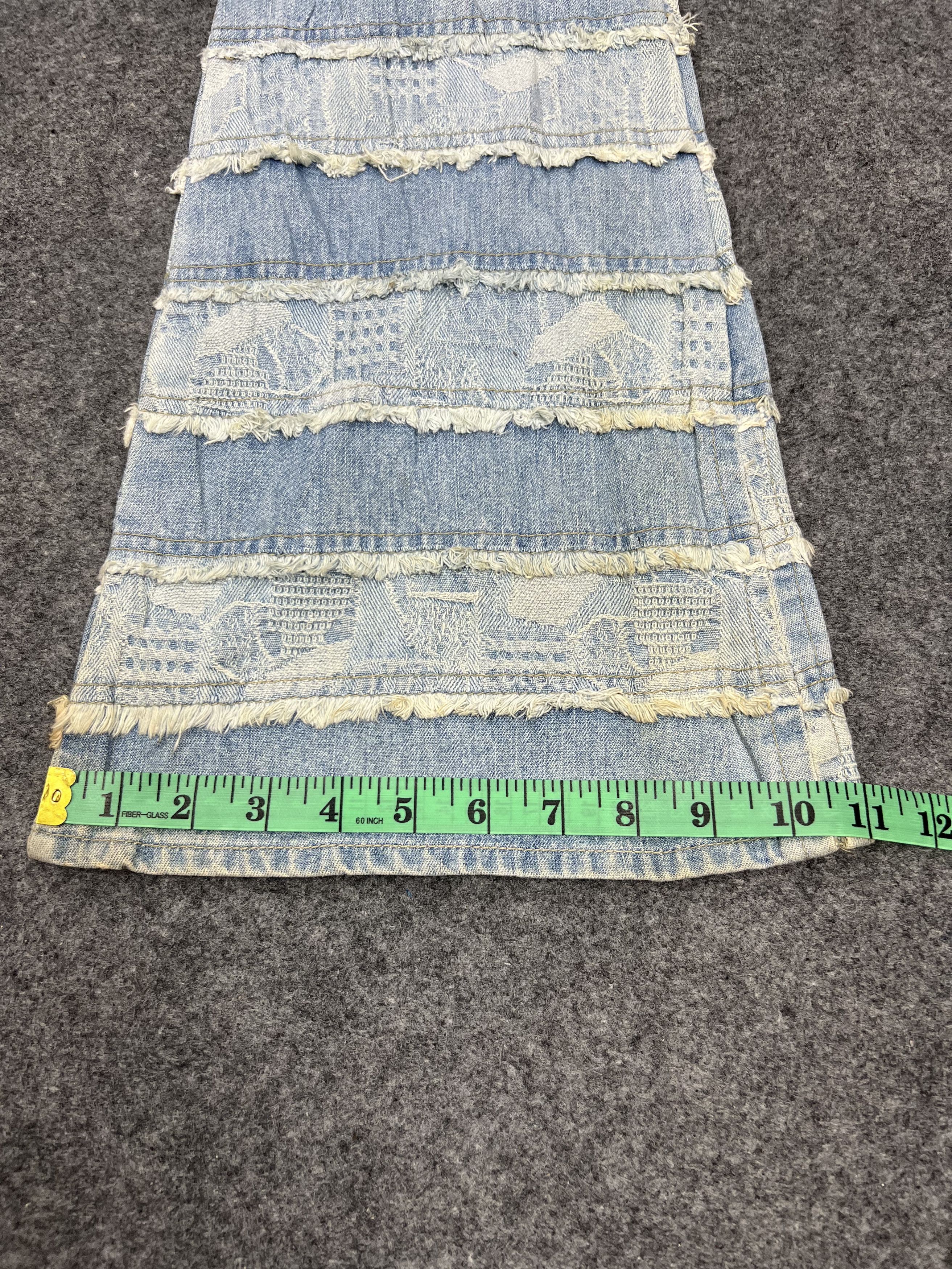 Designer × Japanese Brand Women Bellbottom Fiftyh's Pants Size 28" / US 6 / IT 42 - 9 Thumbnail