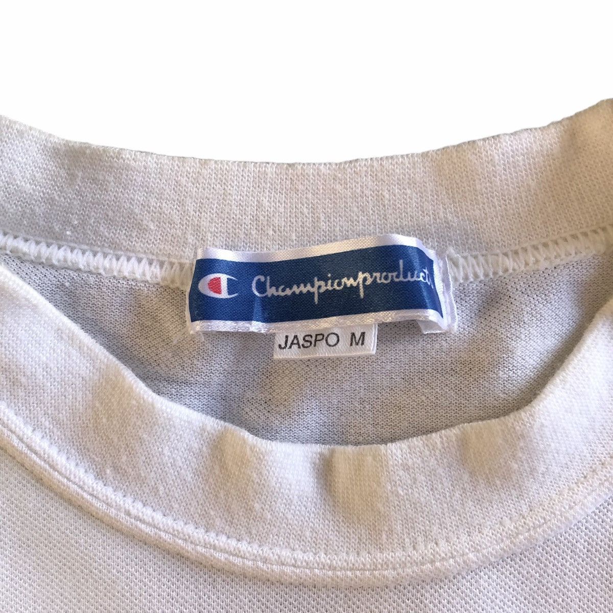 Champion Vintage 90's Champion Big Logo Long Sleeve Tee Shirt Size US S / EU 44-46 / 1 - 8 Thumbnail