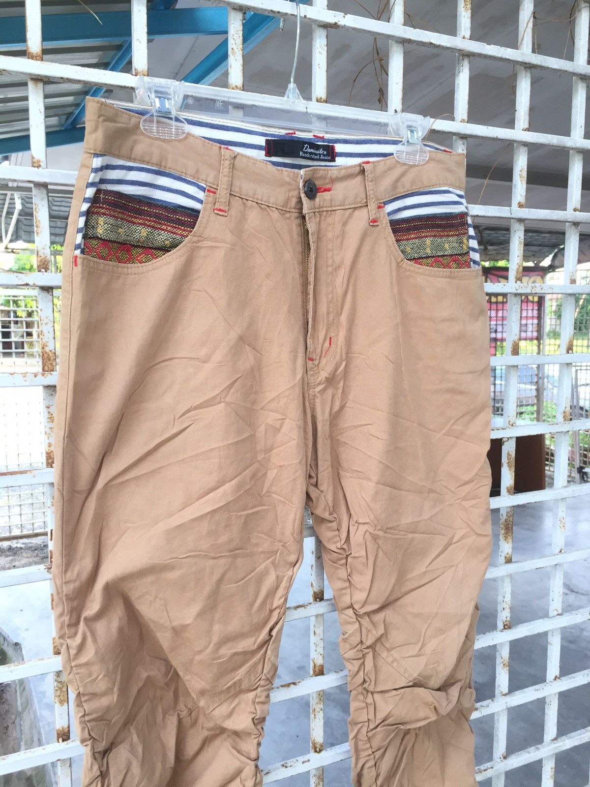 Designer × Japanese Brand Vintage Dominate Handcrafted Jeans Size US 32 / EU 48 - 5 Thumbnail