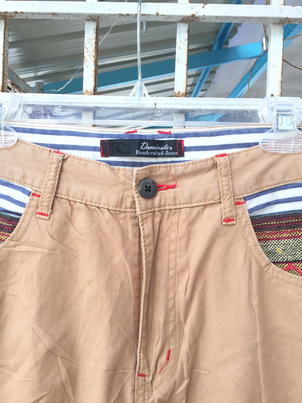 Designer × Japanese Brand Vintage Dominate Handcrafted Jeans Size US 32 / EU 48 - 4 Thumbnail