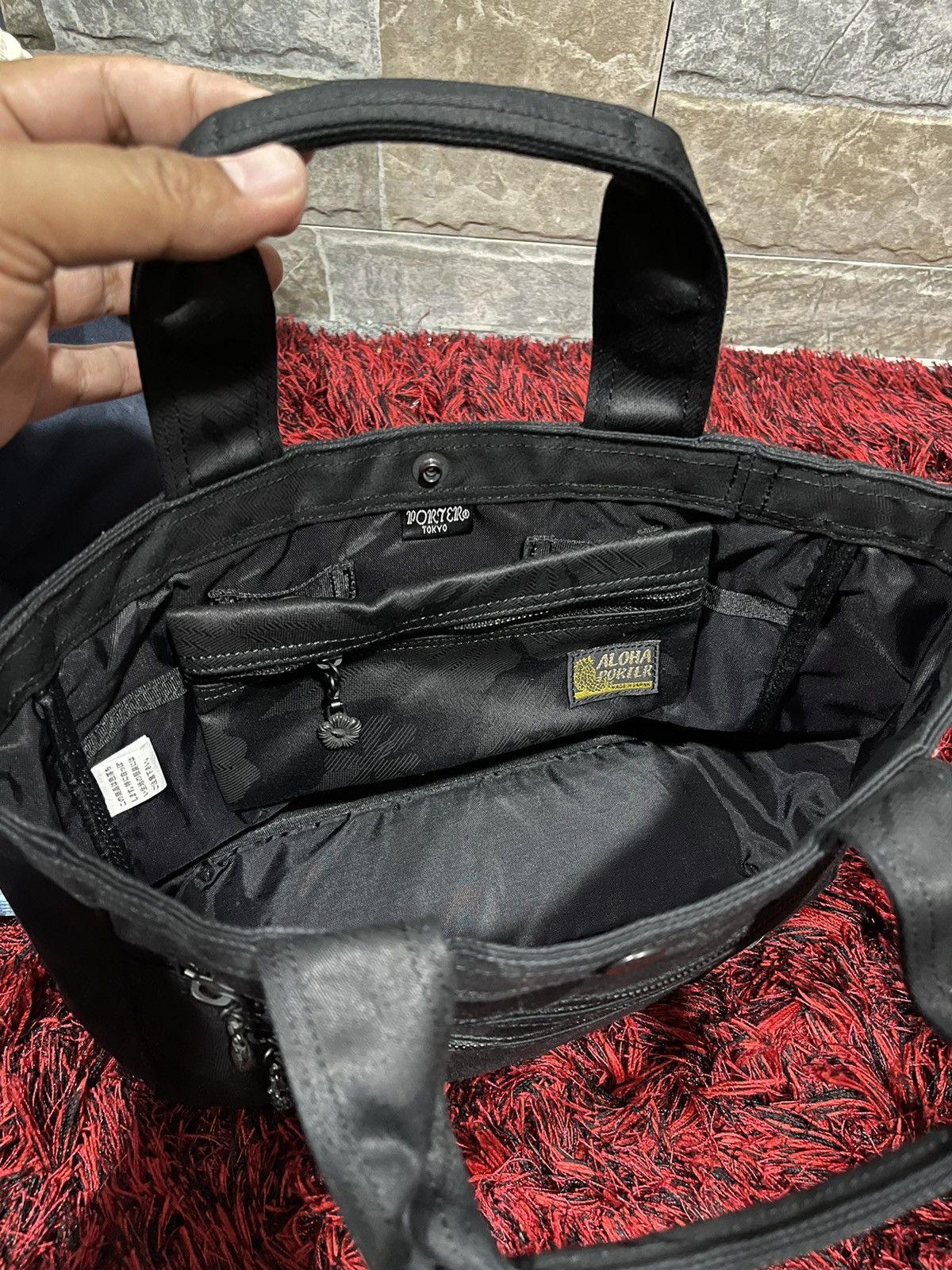 Japanese Brand × Porter Porter Aloha Mini Tote Bag Size ONE SIZE - 6 Thumbnail