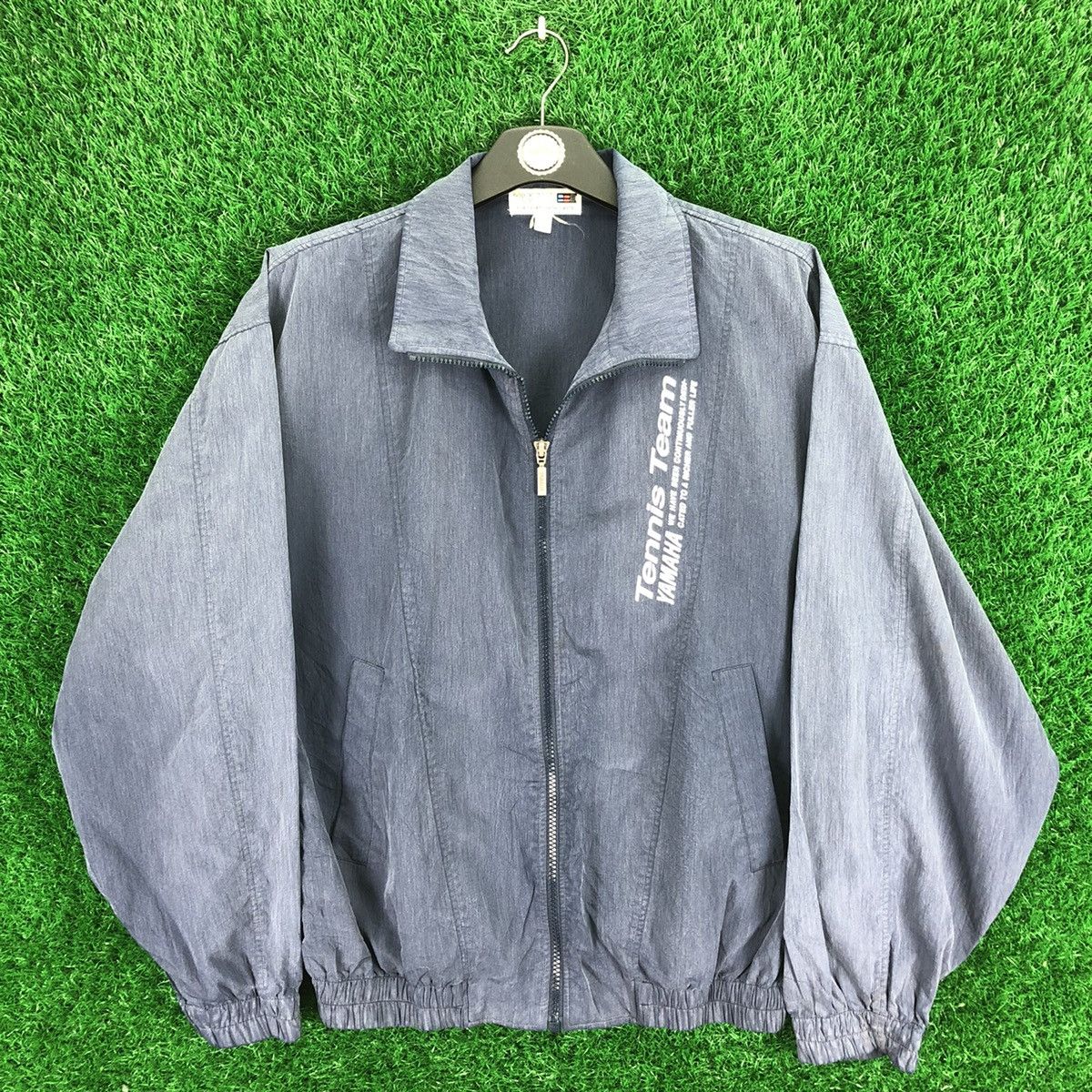 Yamaha Vintage 90's Yamaha Zipper Jacket Tenis Team Size US L / EU 52-54 / 3 - 1 Thumbnail