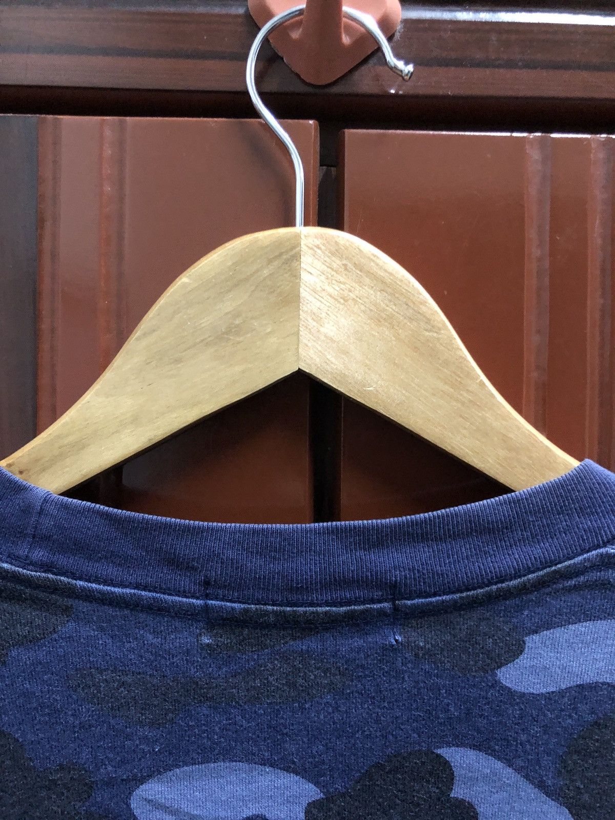 Bape OG Vintage Circa 2000 1st Blue Camo Bape Spell Out Size US L / EU 52-54 / 3 - 3 Thumbnail