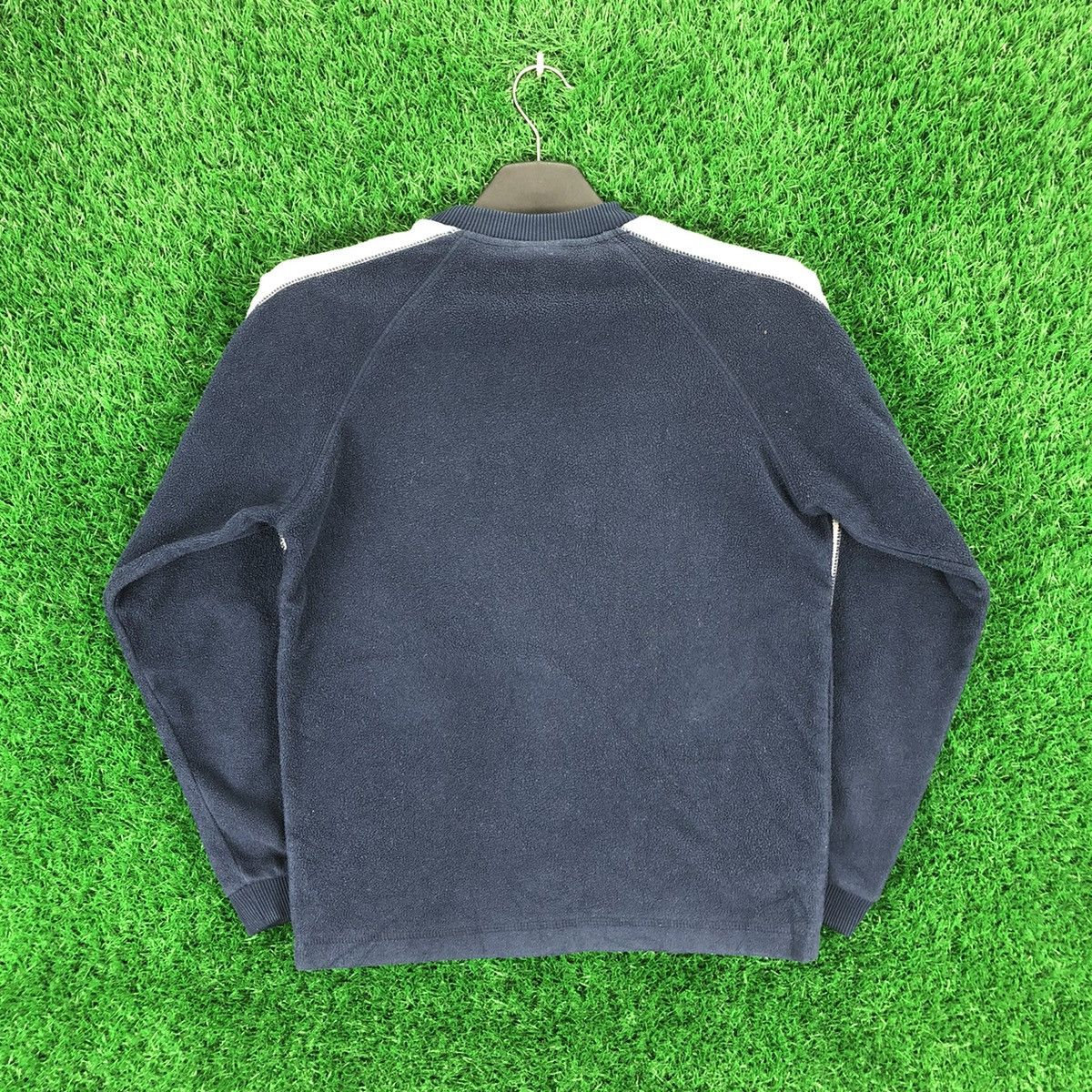 Nike Vintage Nike Big Swoosh Embroidered Fleece Long Sleeve Size US S / EU 44-46 / 1 - 4 Thumbnail