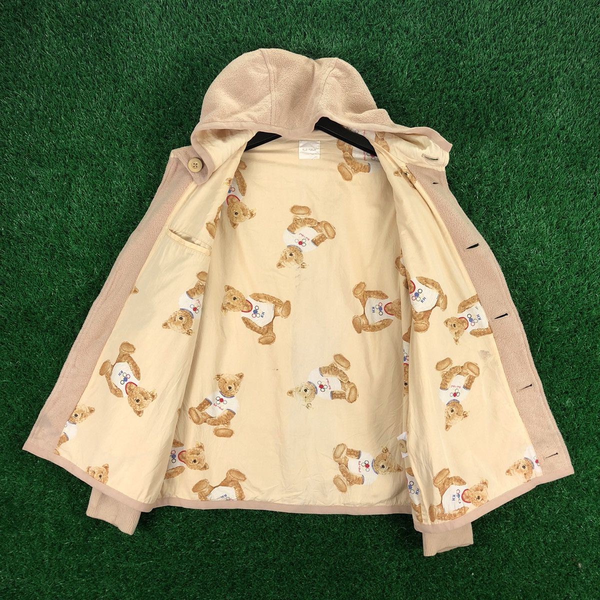 Karl Helmut Karl Helmut x Pink House Fleece Sweater Hoodie Button Up Size L / US 10 / IT 46 - 7 Thumbnail