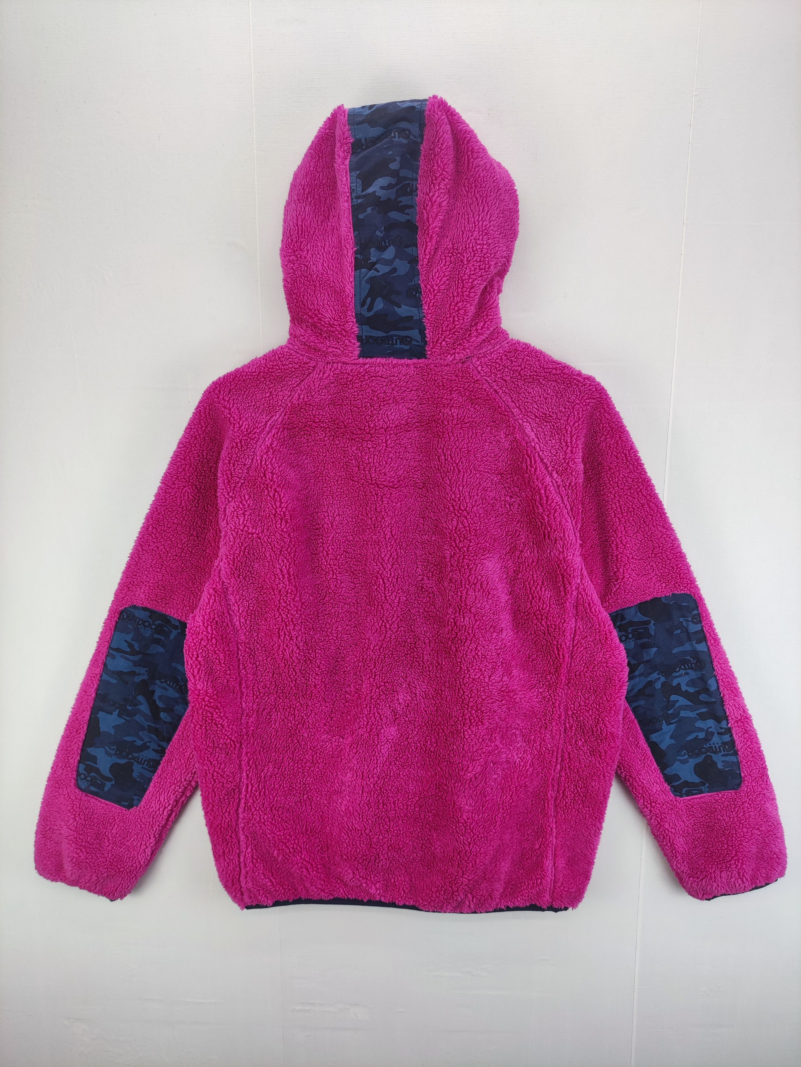 Japanese Brand Vintage Outdoor Fleece Zipper Hoodie Jacket Size US L / EU 52-54 / 3 - 7 Thumbnail