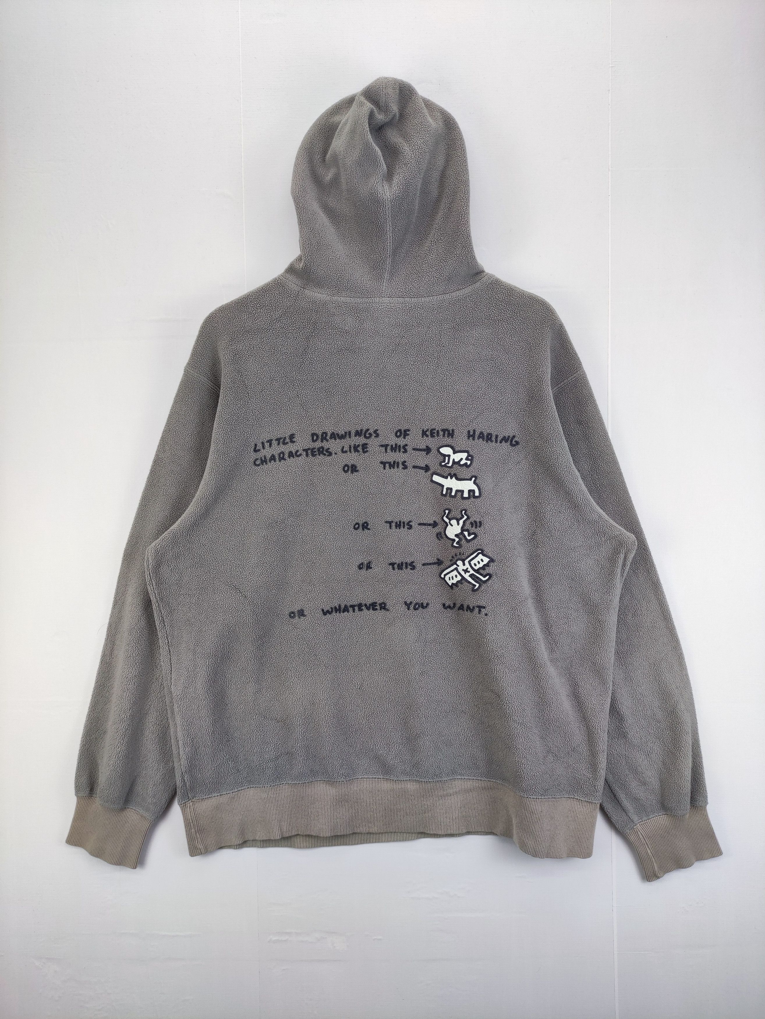 Keith Haring Vintage Keith Haring Uniqlo Sweater Pull Over Hoodie Size US XL / EU 56 / 4 - 7 Thumbnail