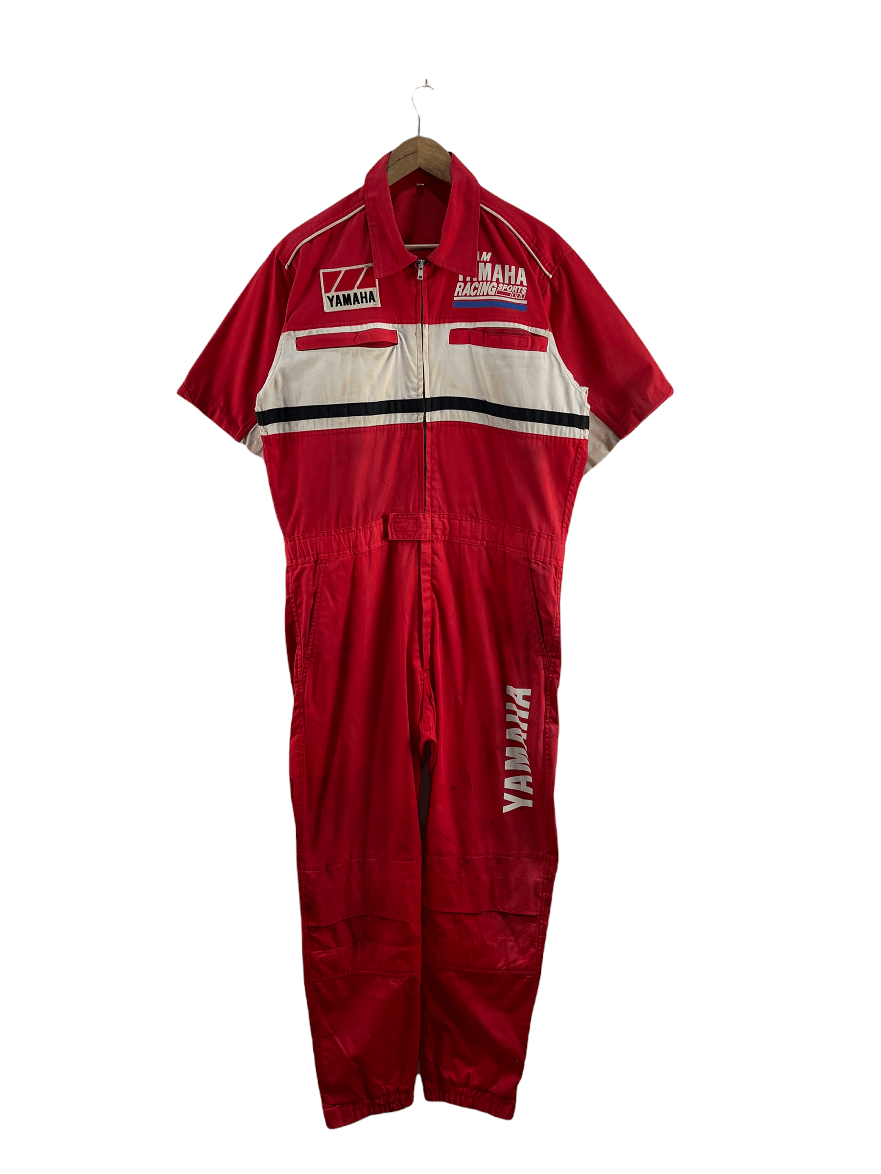 Japanese Brand Vintage Yamaha Racing Sports Overall Size US 36 / EU 52 - 2 Thumbnail