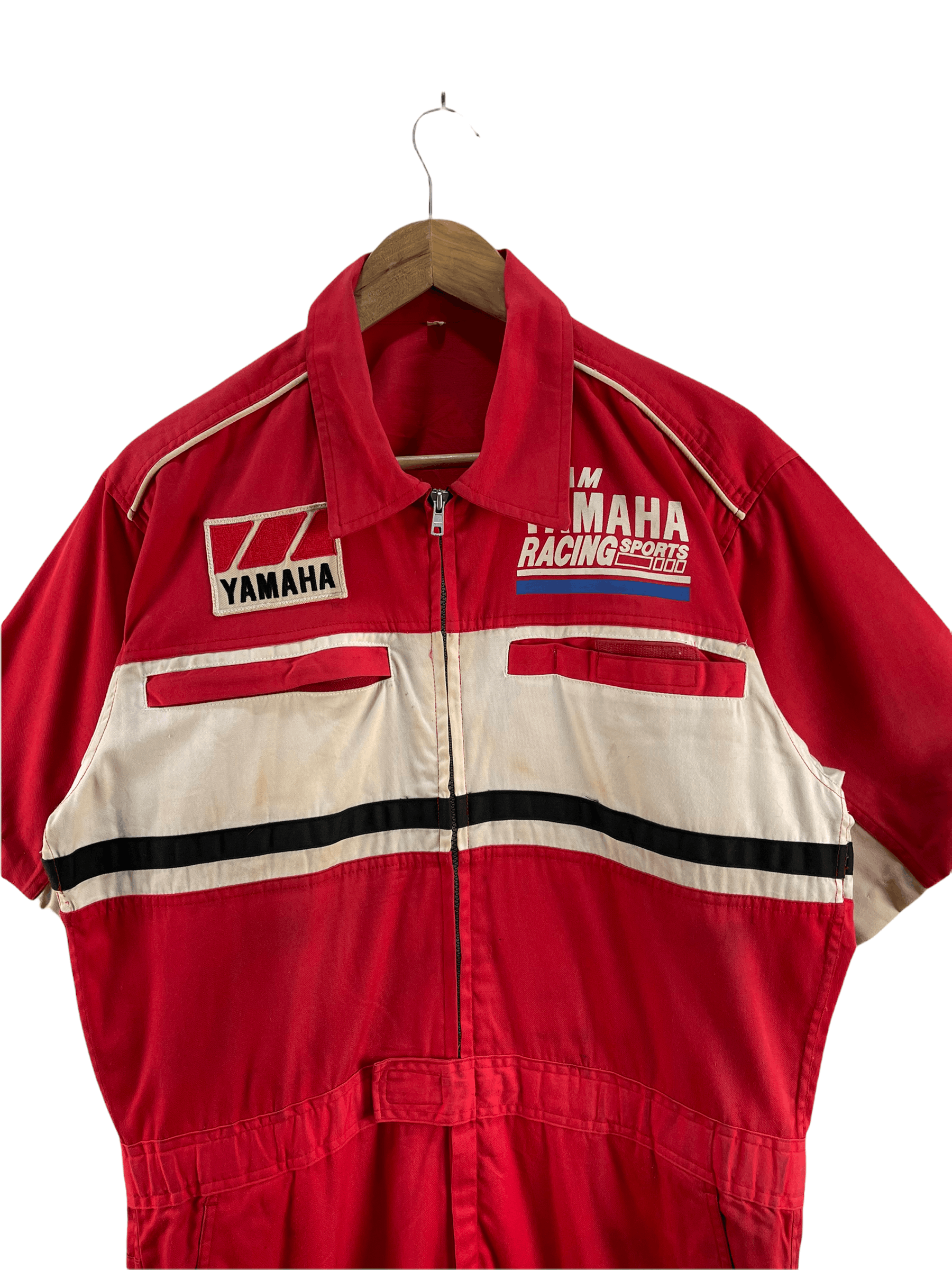 Japanese Brand Vintage Yamaha Racing Sports Overall Size US 36 / EU 52 - 7 Thumbnail
