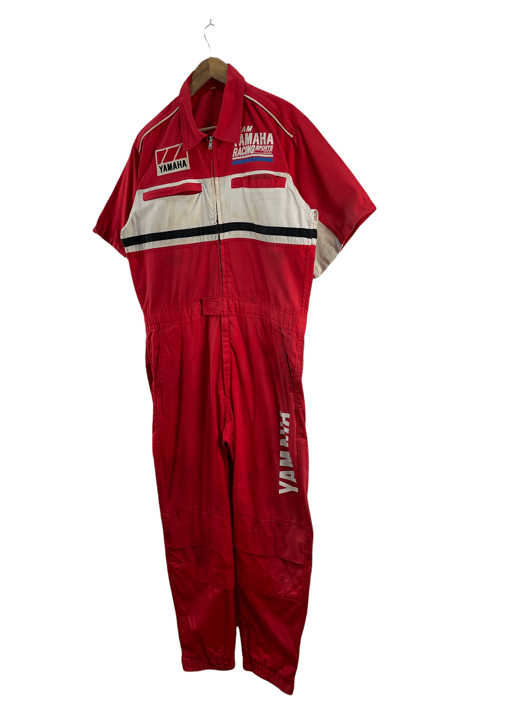 Japanese Brand Vintage Yamaha Racing Sports Overall Size US 36 / EU 52 - 6 Thumbnail