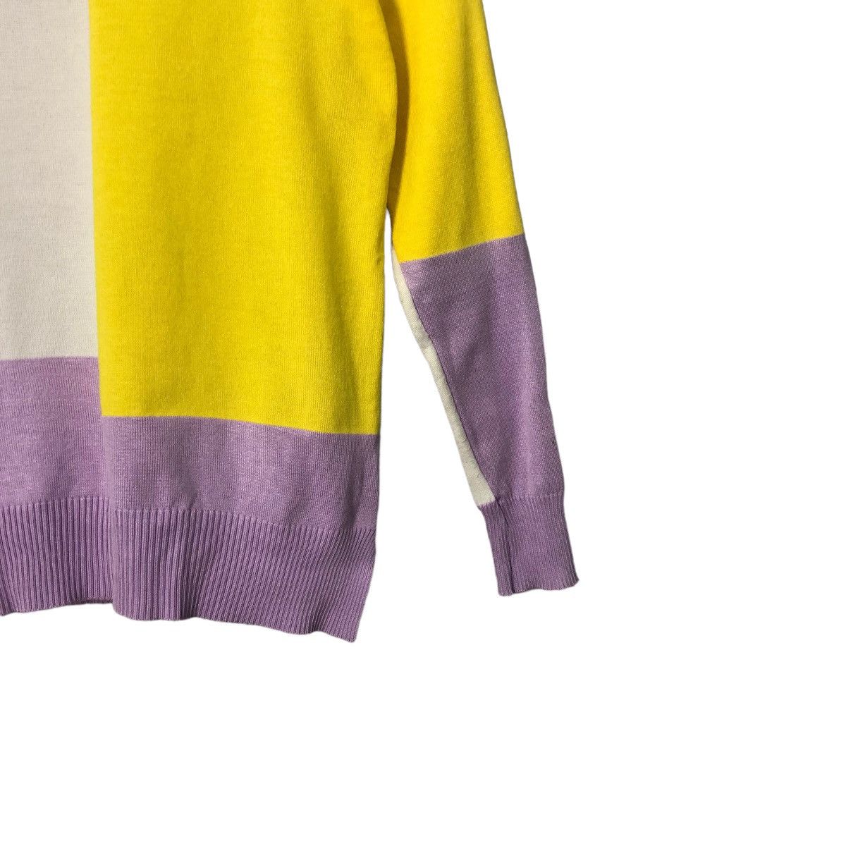 Aran Isles Knitwear Vintage Unbranded Patchwork Style Knitwear Sweater Jumper Size XS / US 0-2 / IT 36-38 - 2 Thumbnail