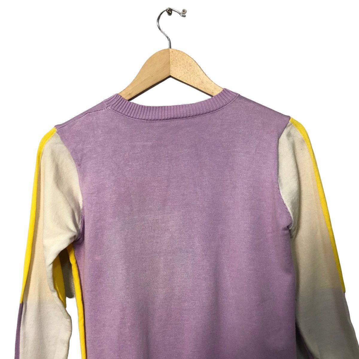 Aran Isles Knitwear Vintage Unbranded Patchwork Style Knitwear Sweater Jumper Size XS / US 0-2 / IT 36-38 - 8 Thumbnail