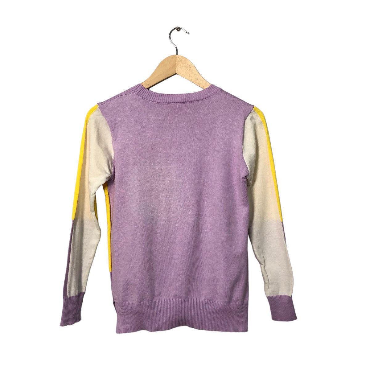 Aran Isles Knitwear Vintage Unbranded Patchwork Style Knitwear Sweater Jumper Size XS / US 0-2 / IT 36-38 - 5 Thumbnail