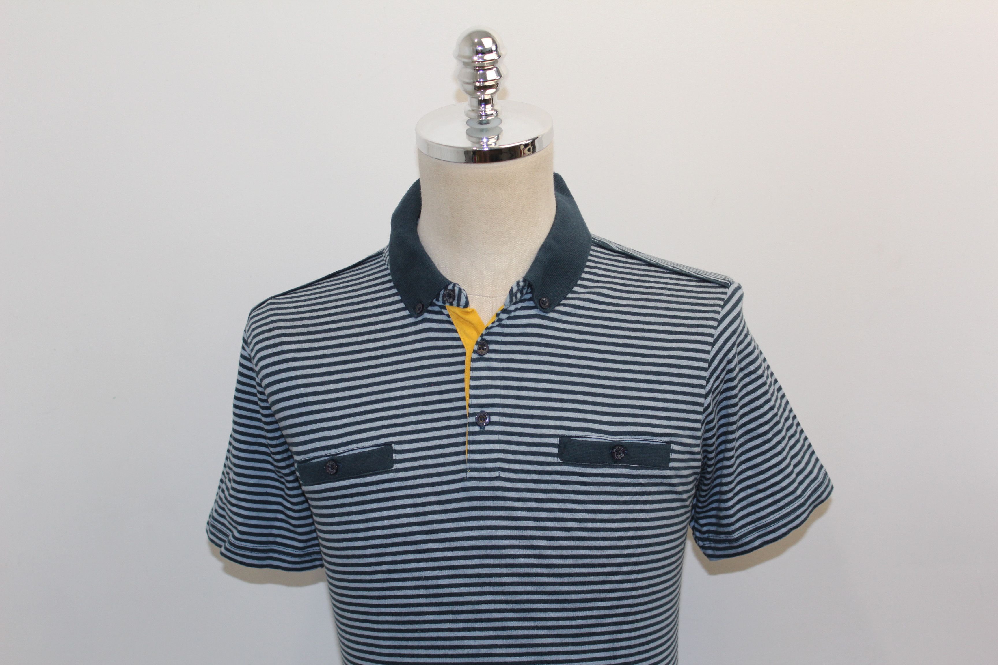 Merc MERC Short Sleeve Polo Shirt Size US XL / EU 56 / 4 - 4 Thumbnail