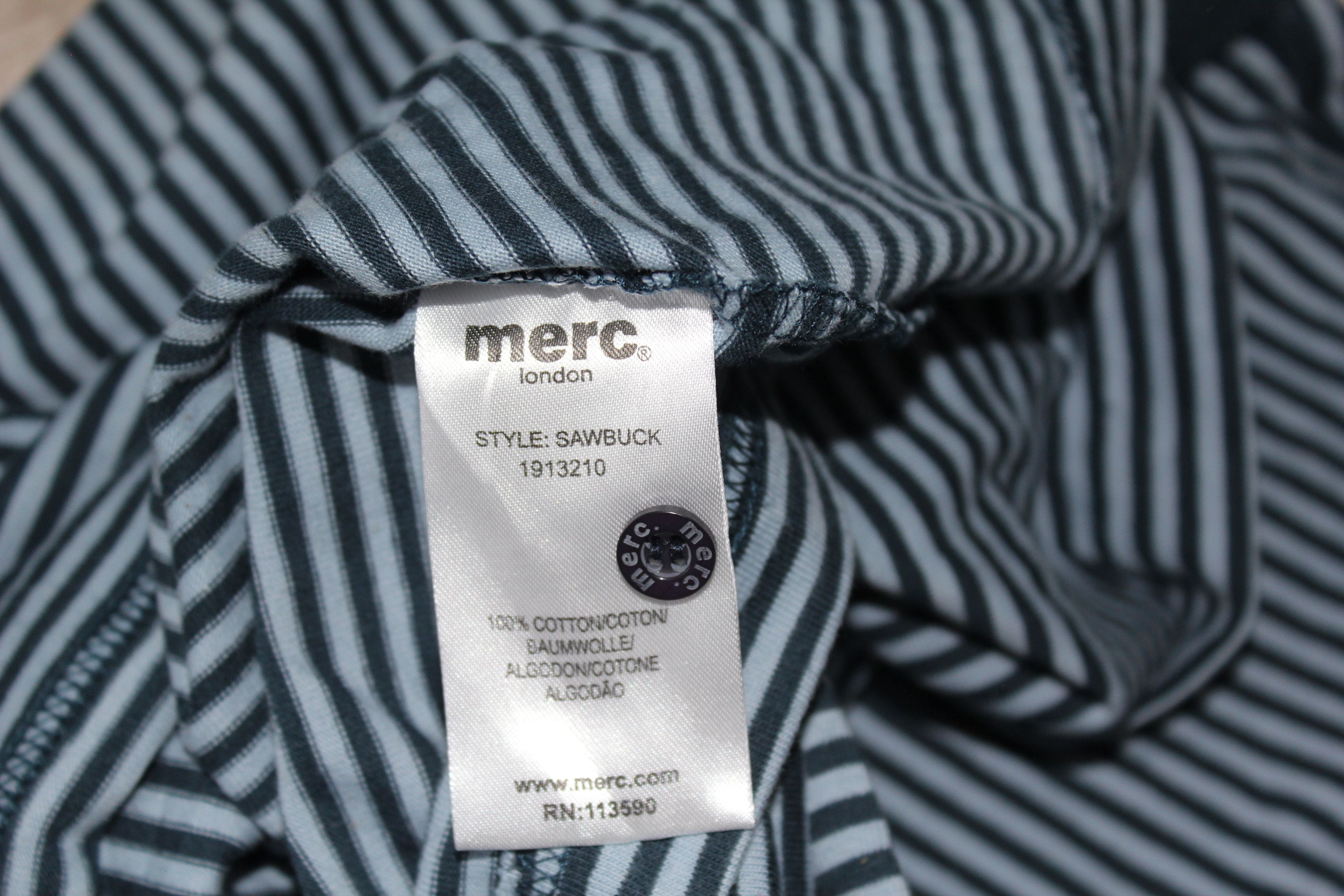 Merc MERC Short Sleeve Polo Shirt Size US XL / EU 56 / 4 - 9 Thumbnail