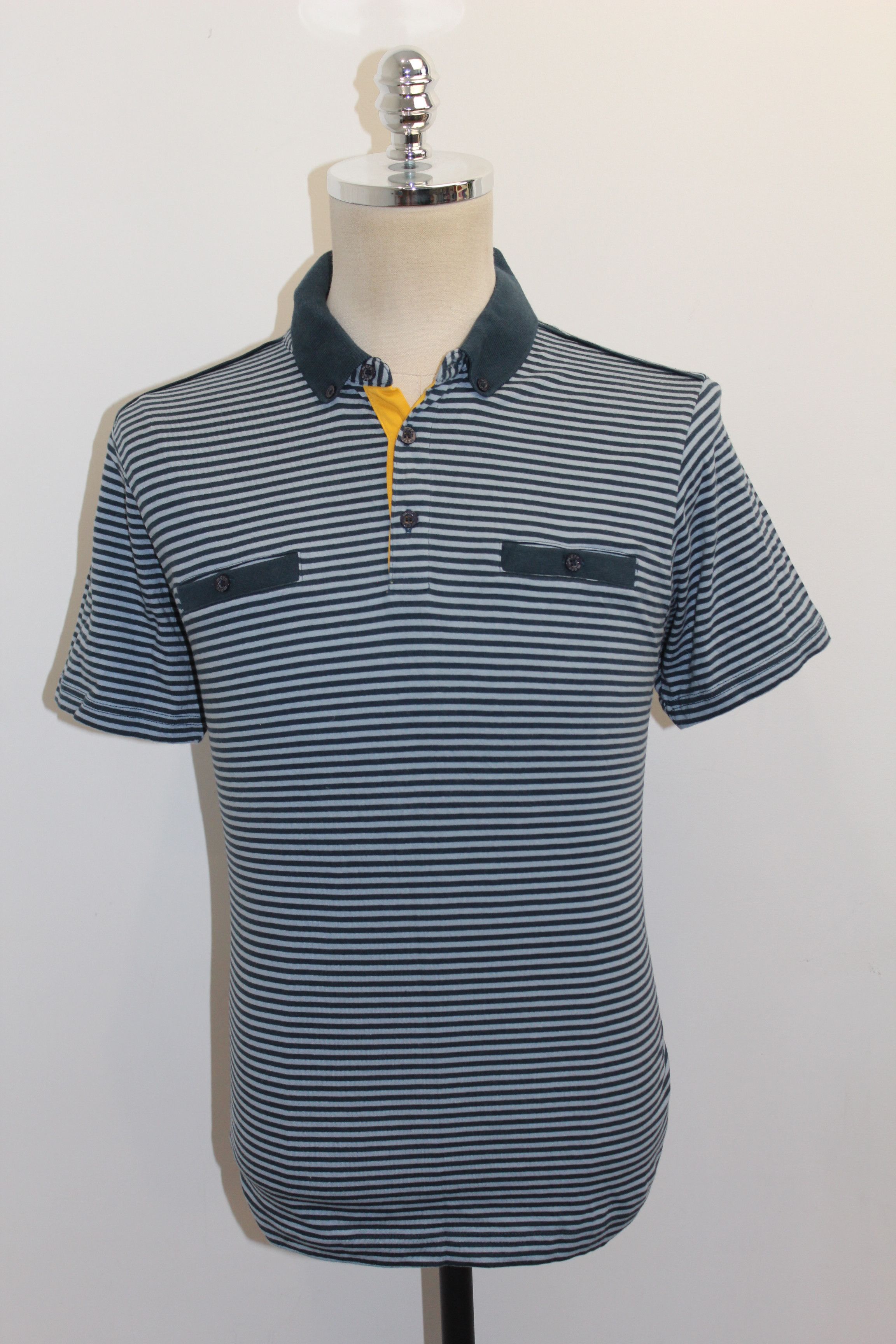 Merc MERC Short Sleeve Polo Shirt Size US XL / EU 56 / 4 - 2 Thumbnail