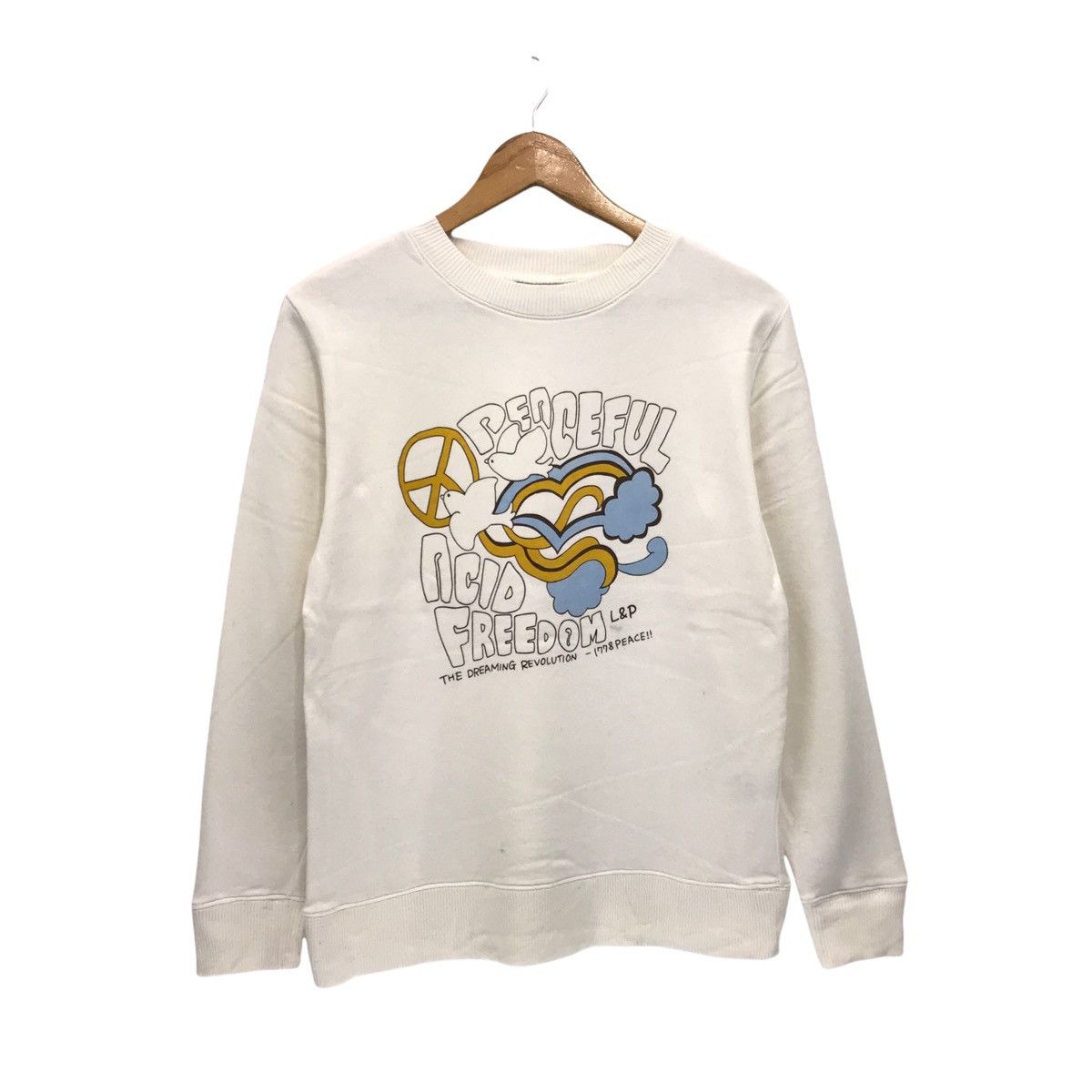 Vintage Peaceful Acid Freedom Sweatshirt
