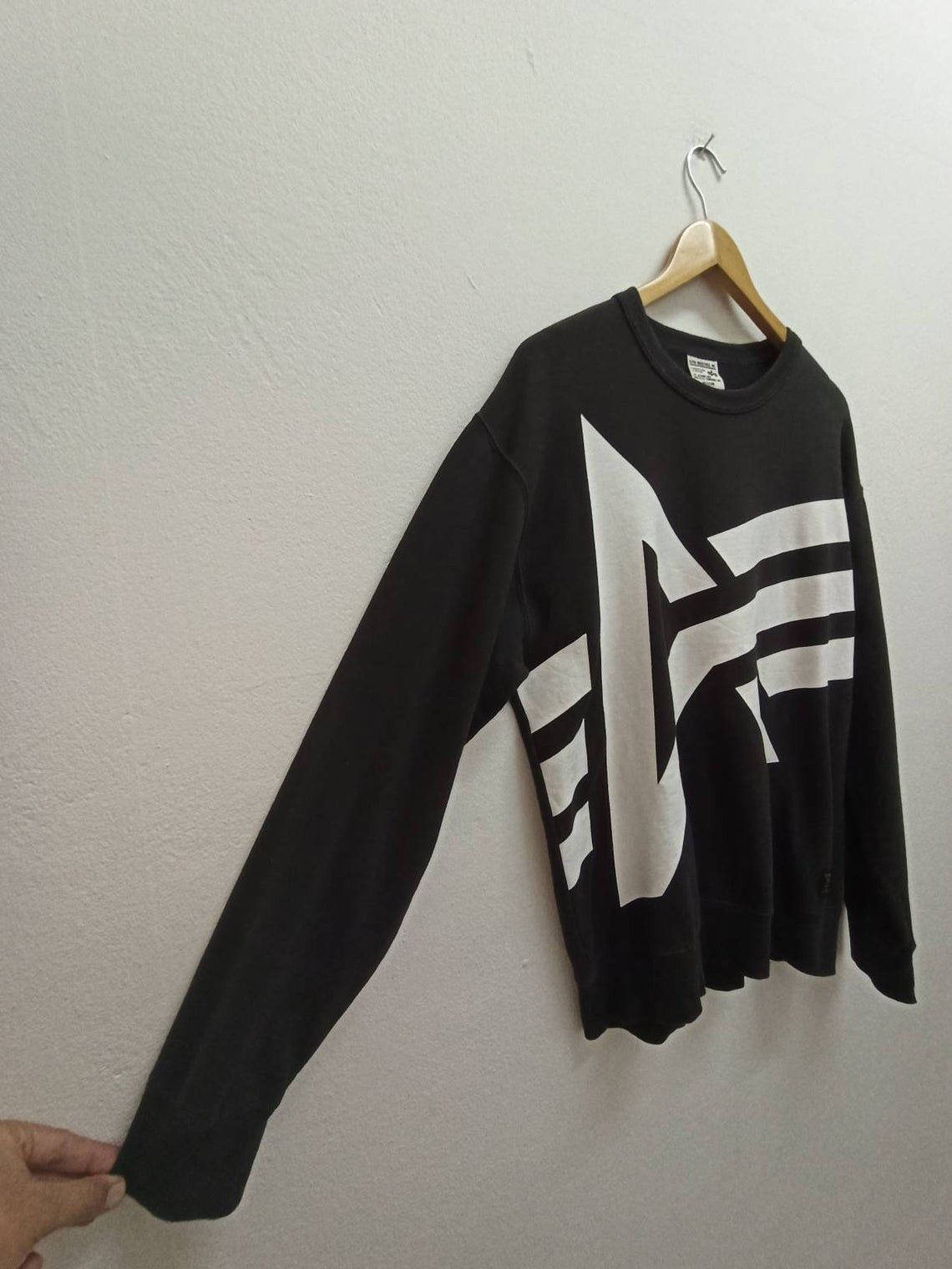 Alpha Industries Vintage Alpha Industries Big Logo Sweatshirt Crewneck Size US L / EU 52-54 / 3 - 2 Thumbnail