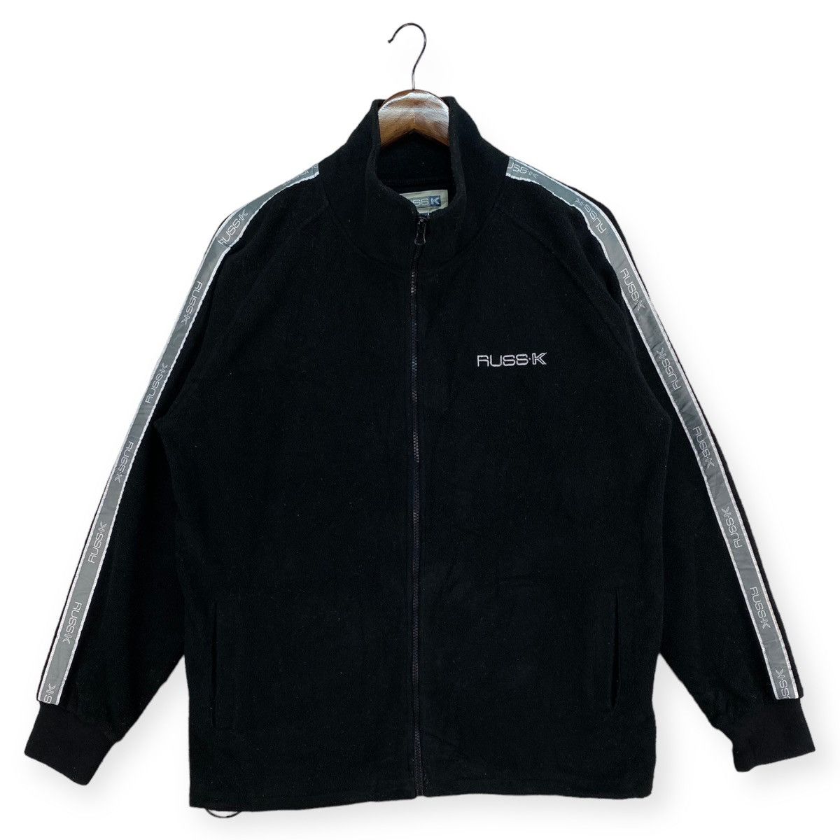 Japanese Brand RUSS.K SIDETAPE FLEECE SWEATER Size US M / EU 48-50 / 2 - 1 Thumbnail