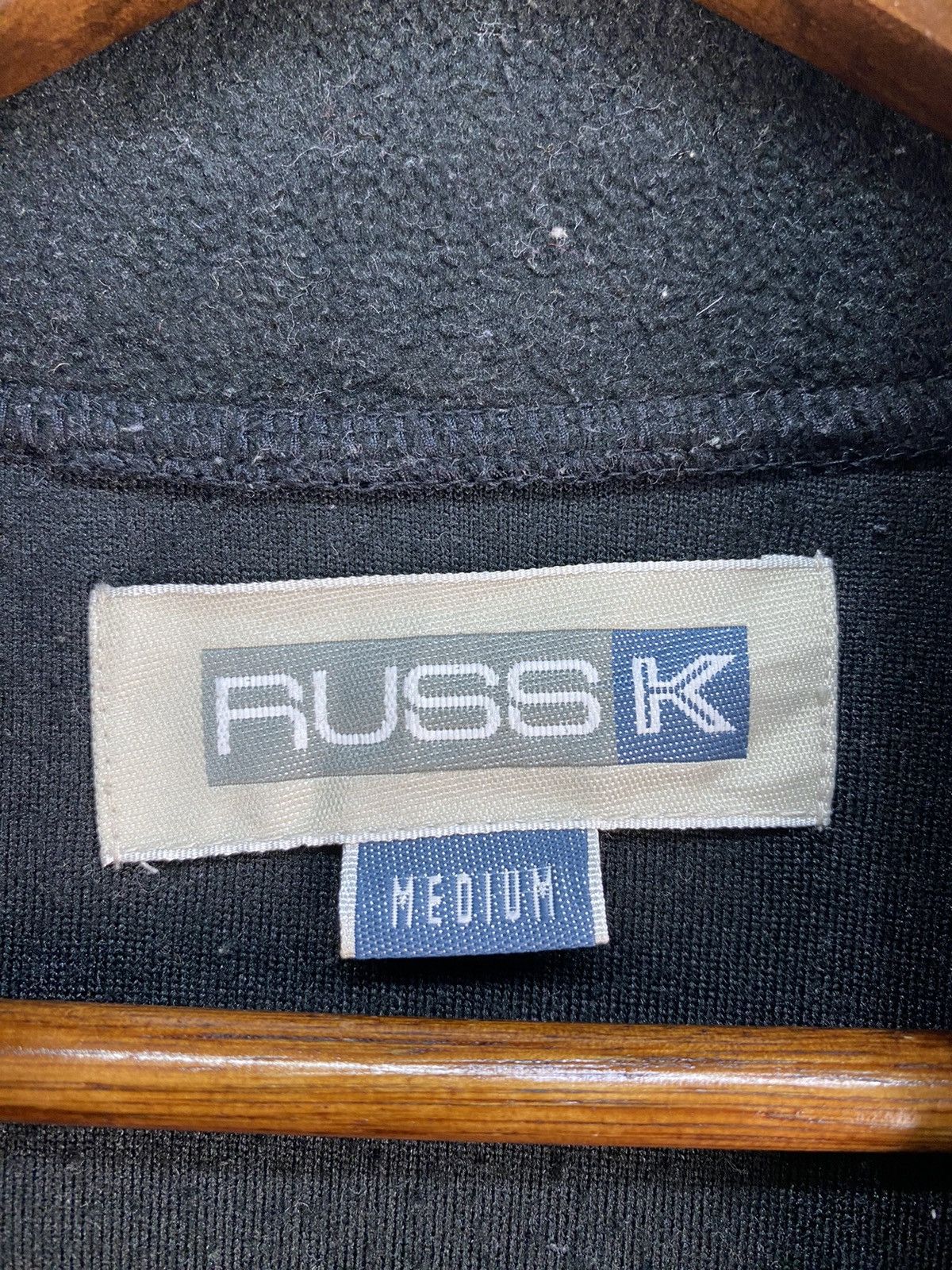 Japanese Brand RUSS.K SIDETAPE FLEECE SWEATER Size US M / EU 48-50 / 2 - 5 Thumbnail