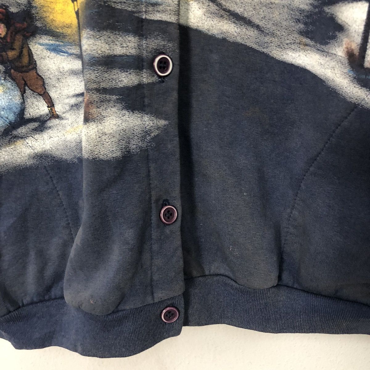The Unbranded Brand Vintage Unbranded Full Print Button Ups Jacket Size US L / EU 52-54 / 3 - 5 Thumbnail