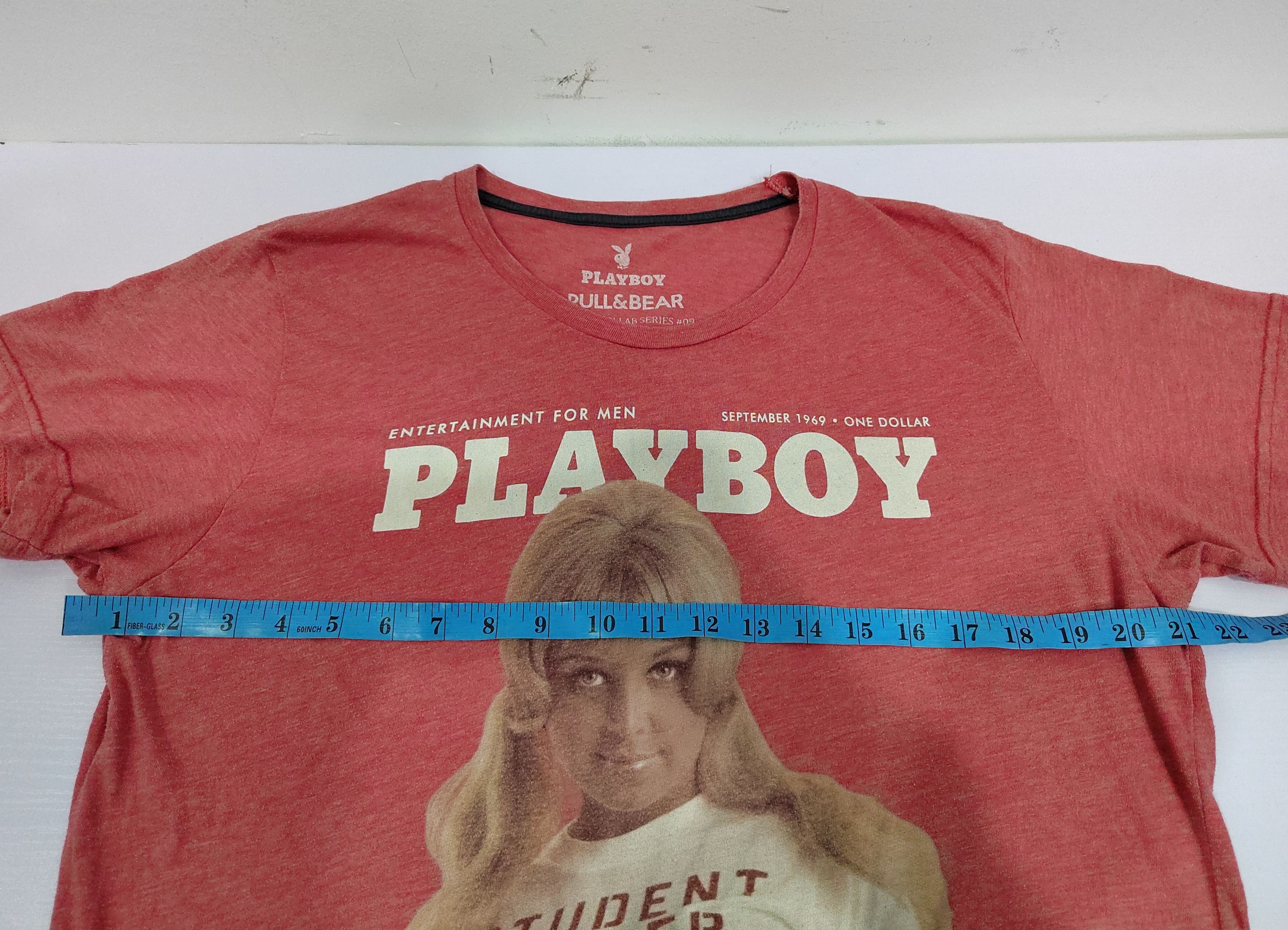 Japanese Brand × Playboy × Vintage Playboy Pornstsar Magazines Cover Hookup Size US L / EU 52-54 / 3 - 7 Thumbnail