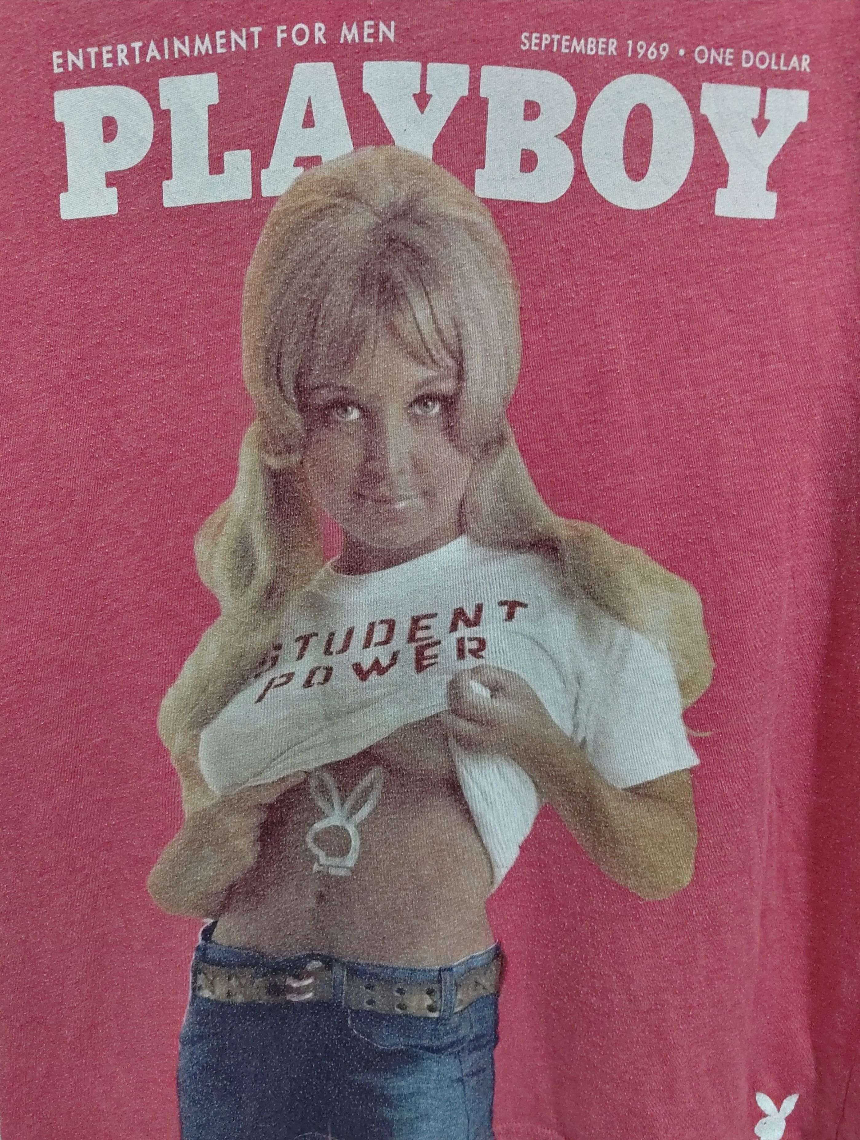 Japanese Brand × Playboy × Vintage Playboy Pornstsar Magazines Cover Hookup Size US L / EU 52-54 / 3 - 1 Thumbnail