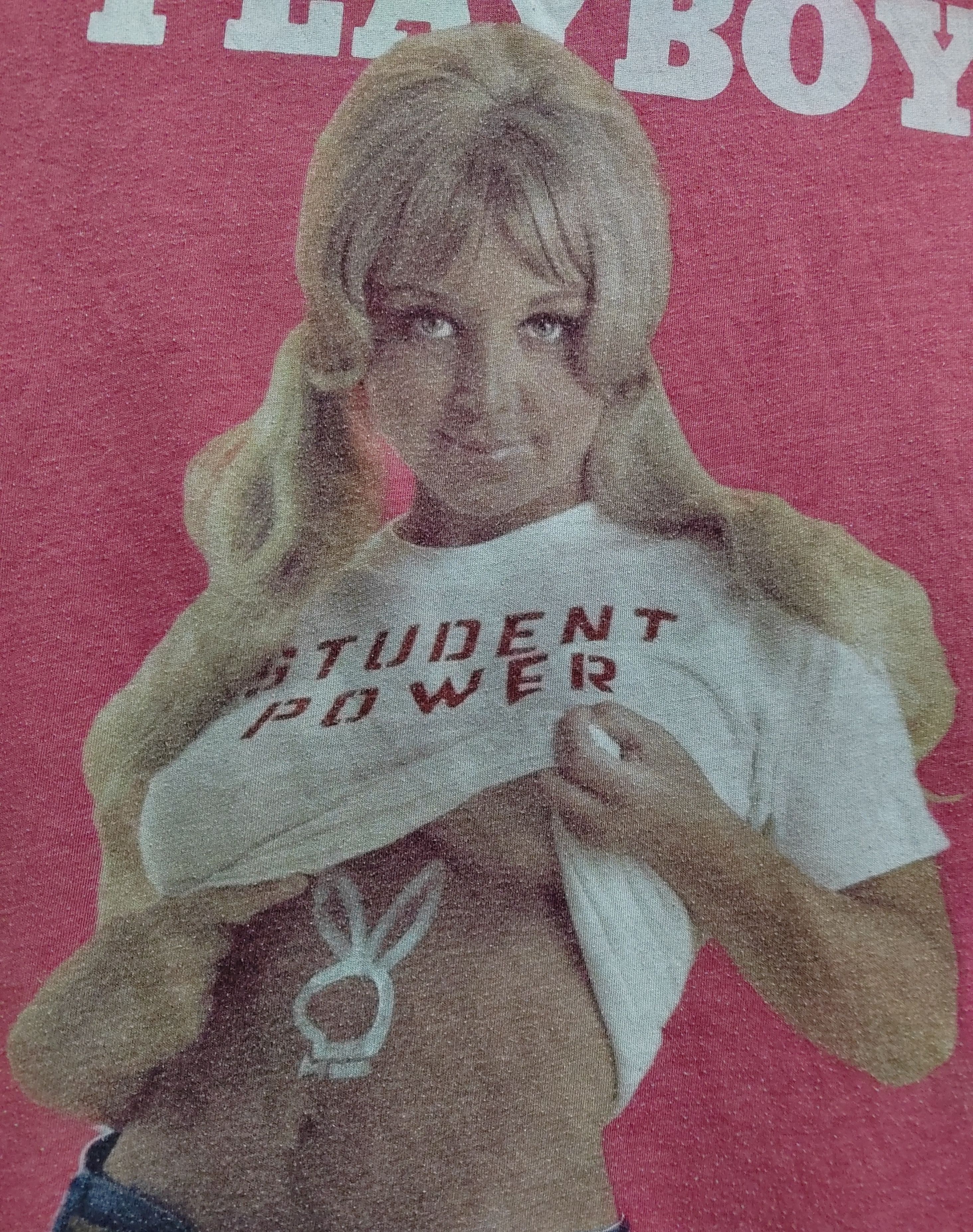 Japanese Brand × Playboy × Vintage Playboy Pornstsar Magazines Cover Hookup Size US L / EU 52-54 / 3 - 2 Thumbnail
