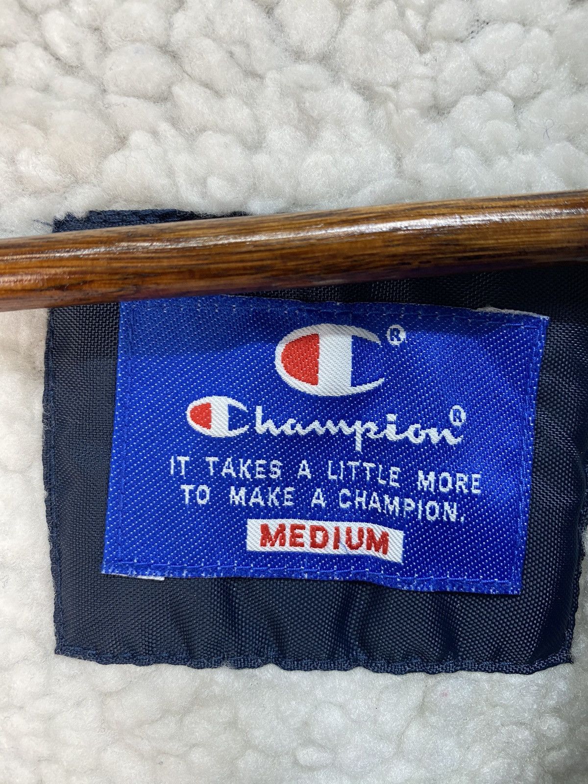 Champion Vintage Champion Usa Athletic Fur Lining Coach Jacket Size US M / EU 48-50 / 2 - 7 Thumbnail